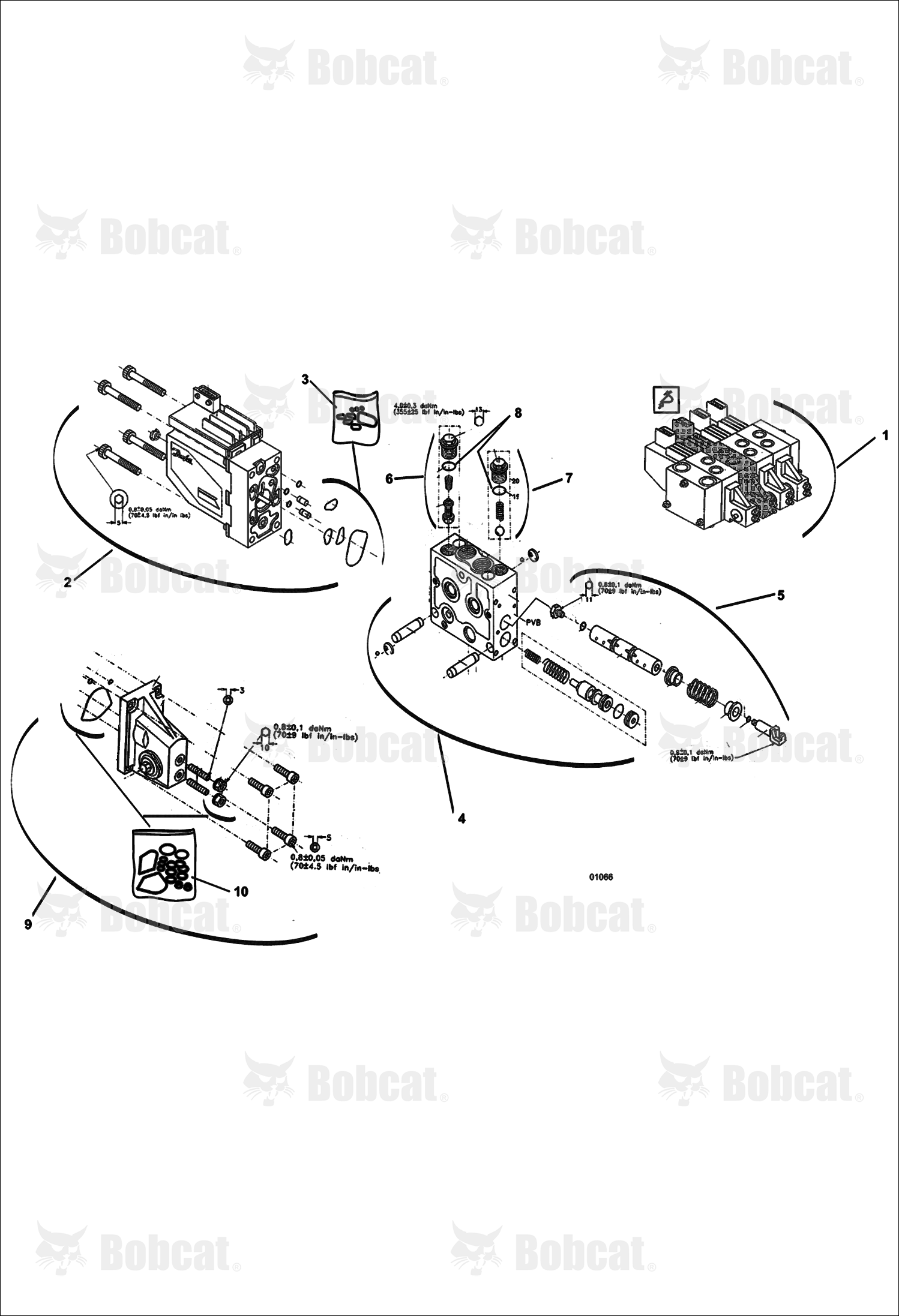 Control VALVE: Tilting Element 367011001 - 367012001