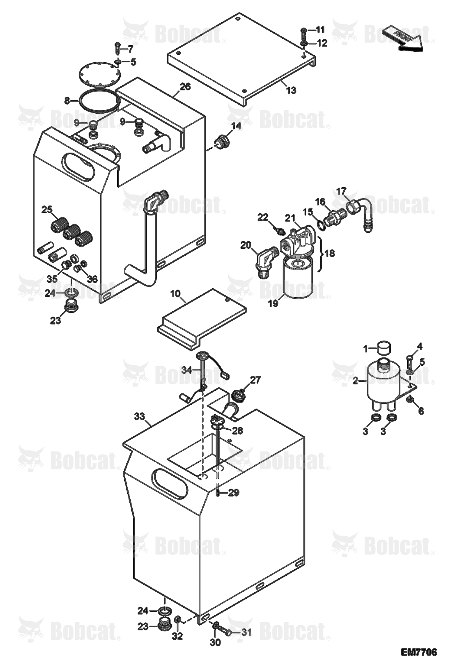 Fuel & Oil Tank Installation