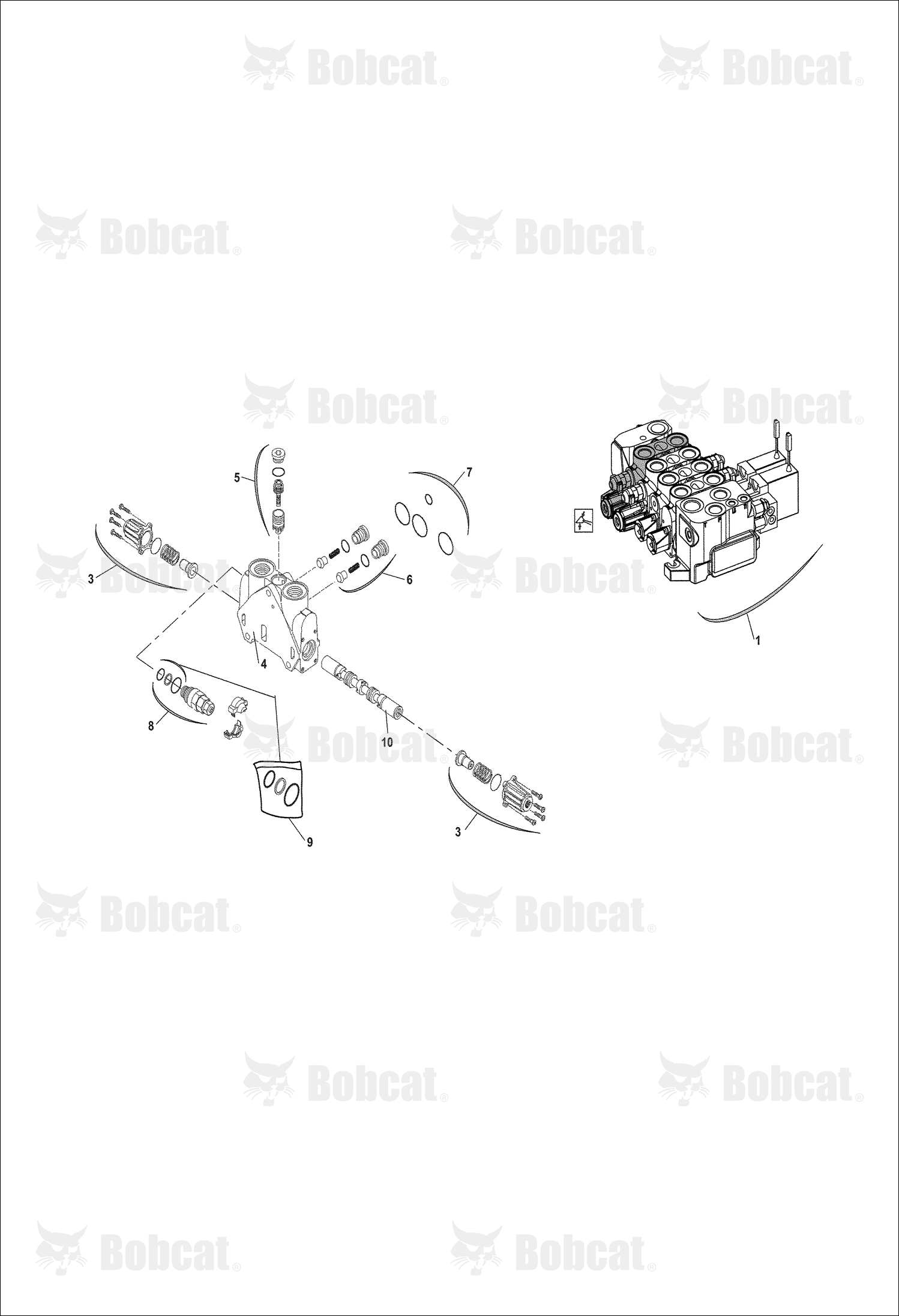 Distributor - Lifting Element 367012501 & Above, 367311001 & Above