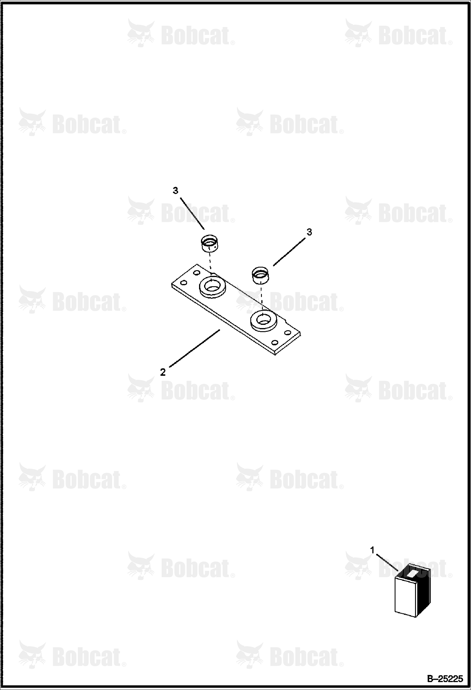 Holder & Bushing (Side Shift Backhoe)