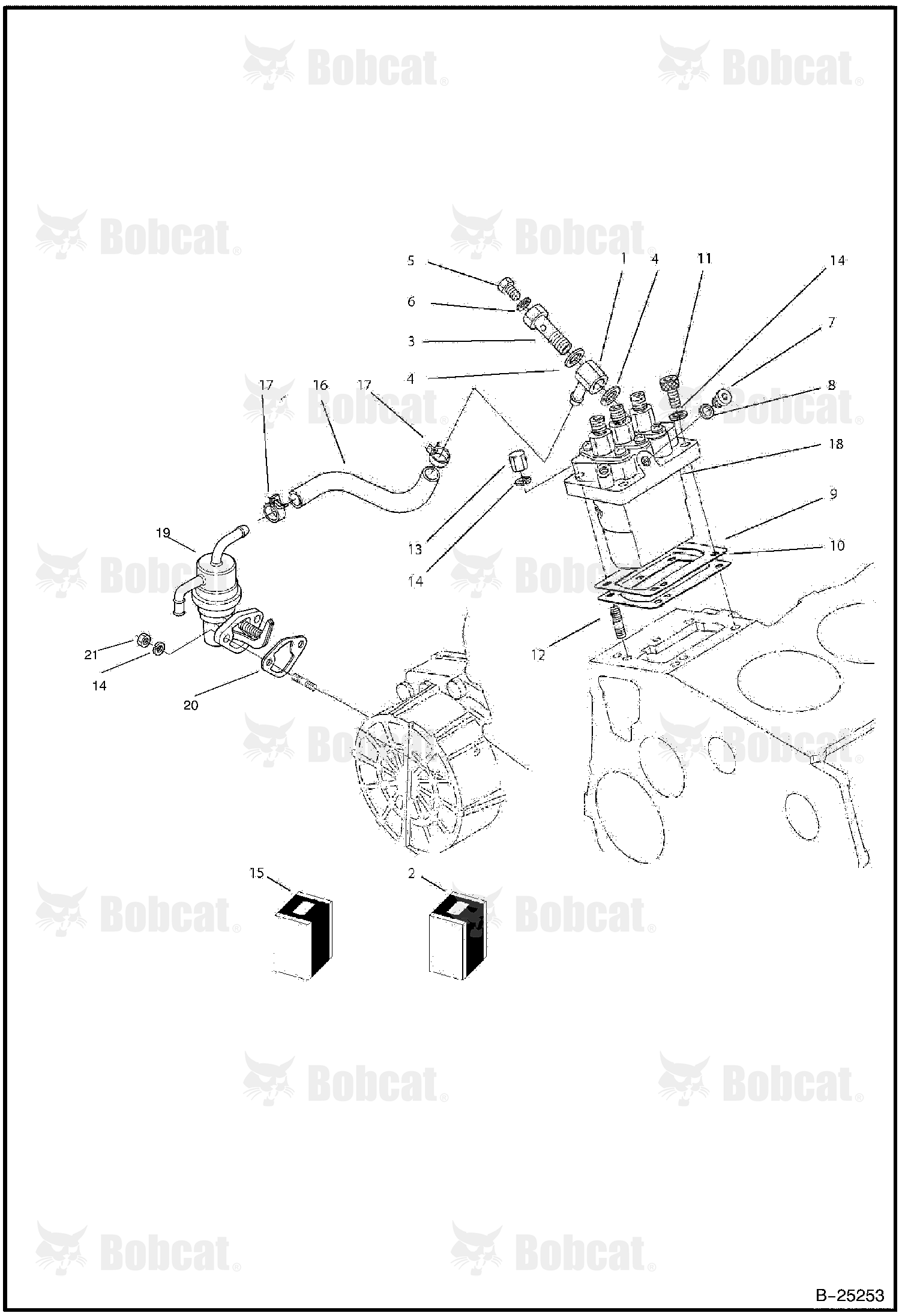 Injection Pump (Tier II) 573011001 & Above