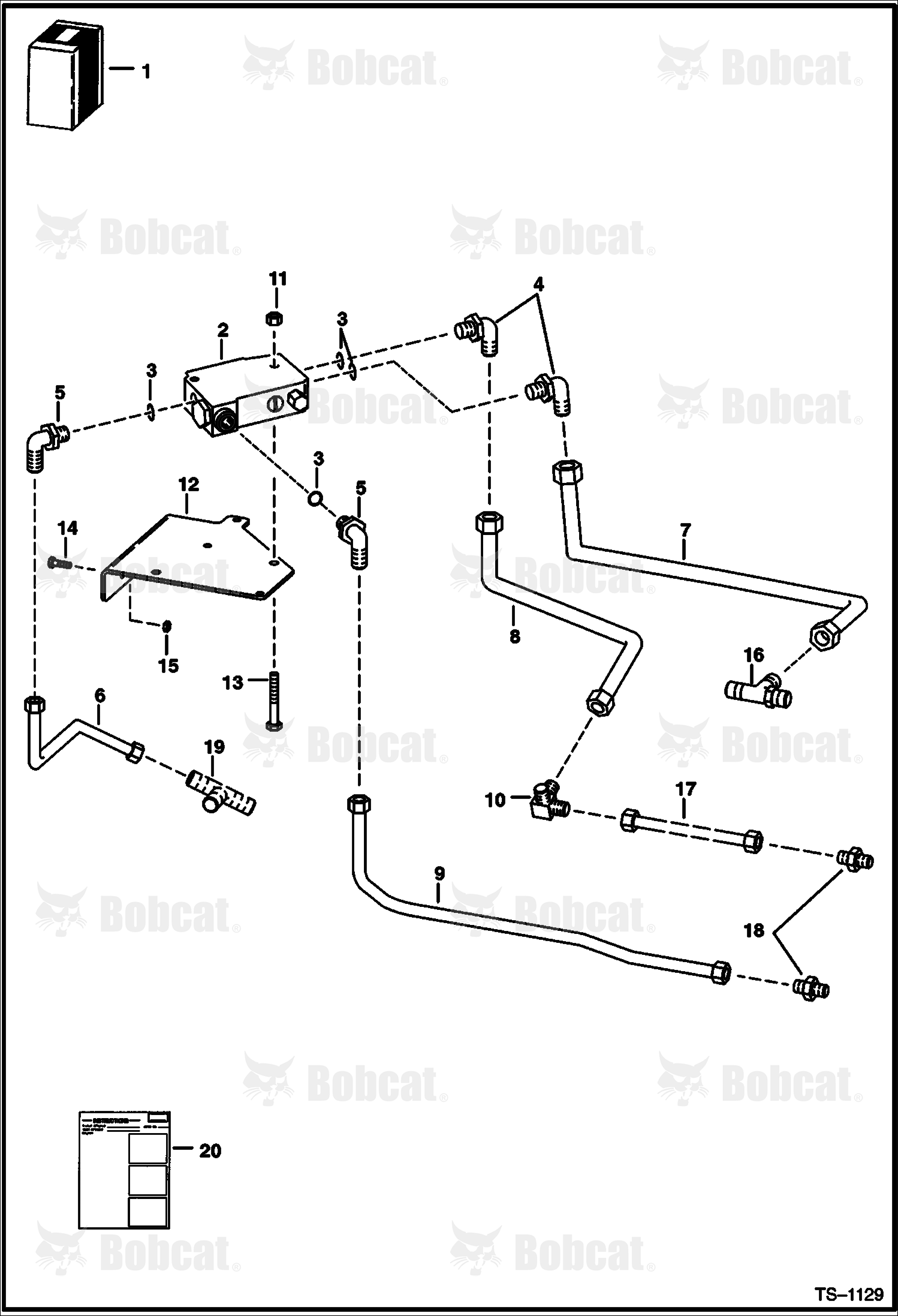 Bucket Positioning Valve Kit  514811115 & Below