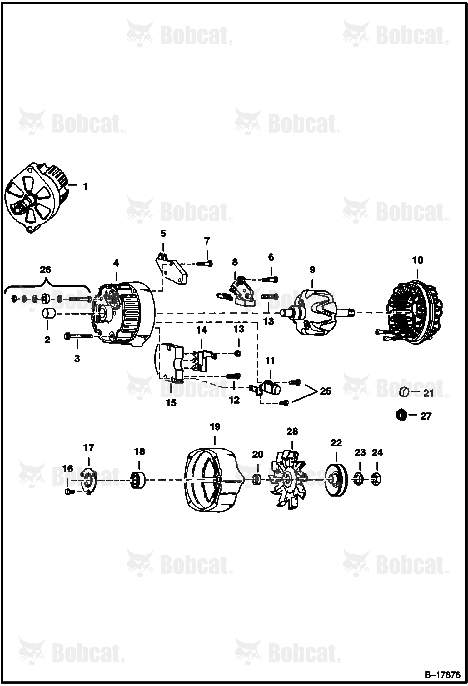 Alternator (Delco 1105076) (Closed)