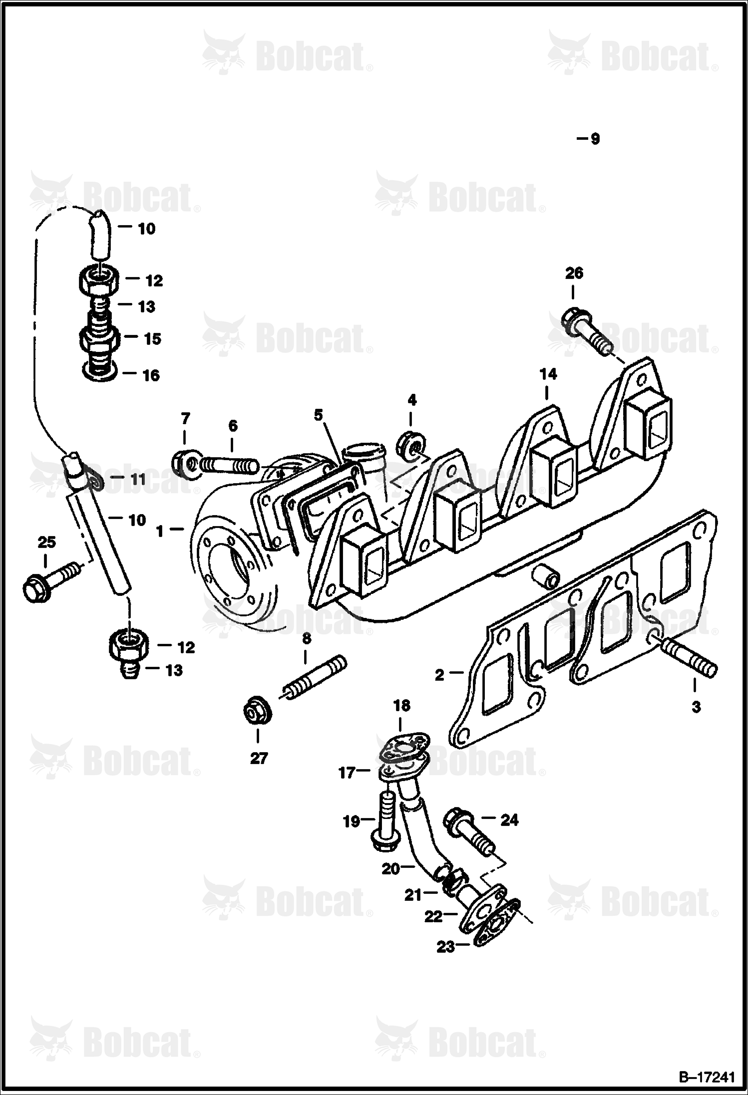 Turbo Charger - Manifold Exhaust (Power Unit)