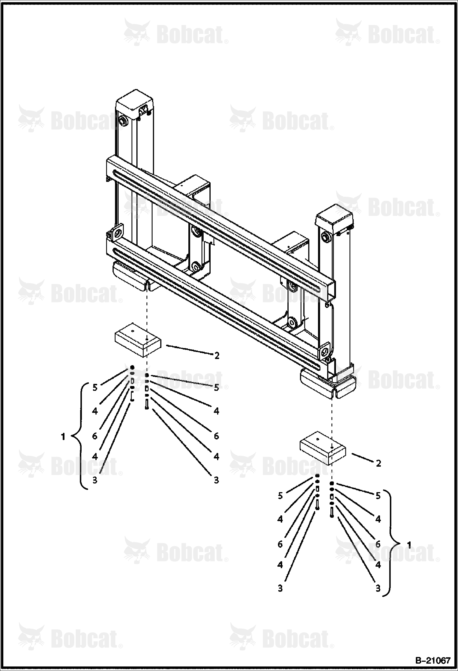 Street Pad (Side Shift Backhoe)