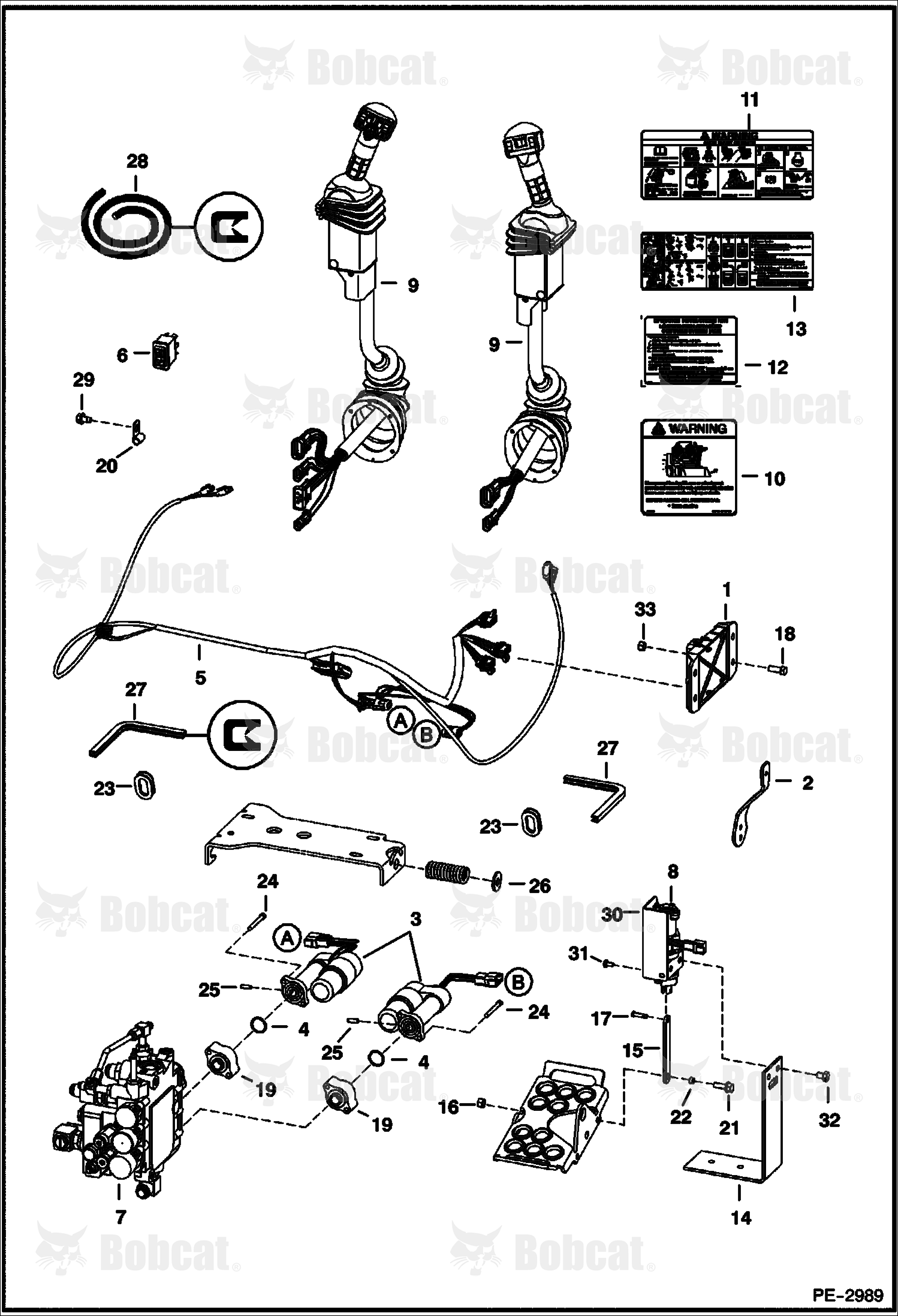 Controls Electrical (AHC & ACS Options) 514447275 & Above, 514541040 & Above, 514641099 & Above
