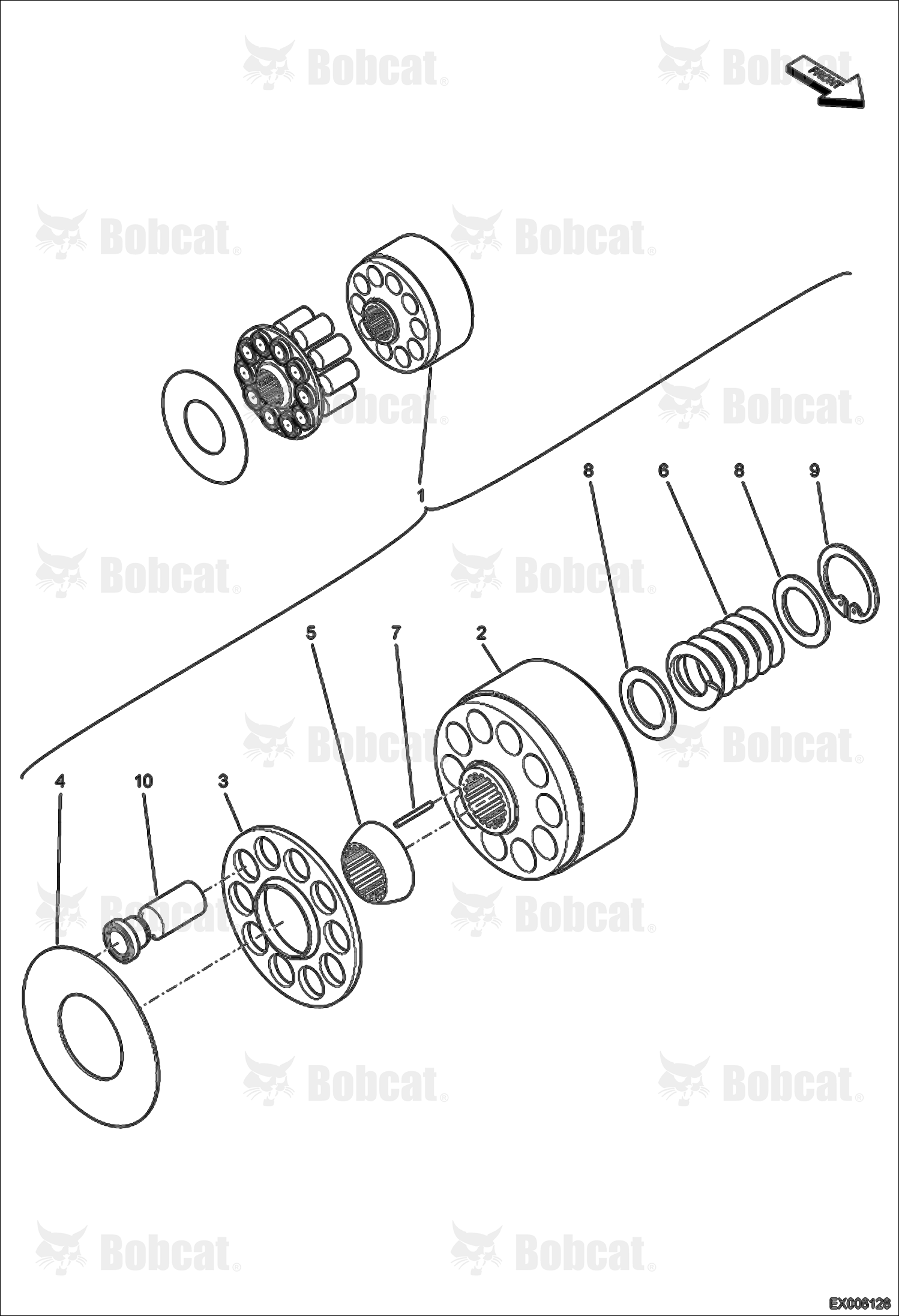 Hydrostatic Pump (Piston Assy)