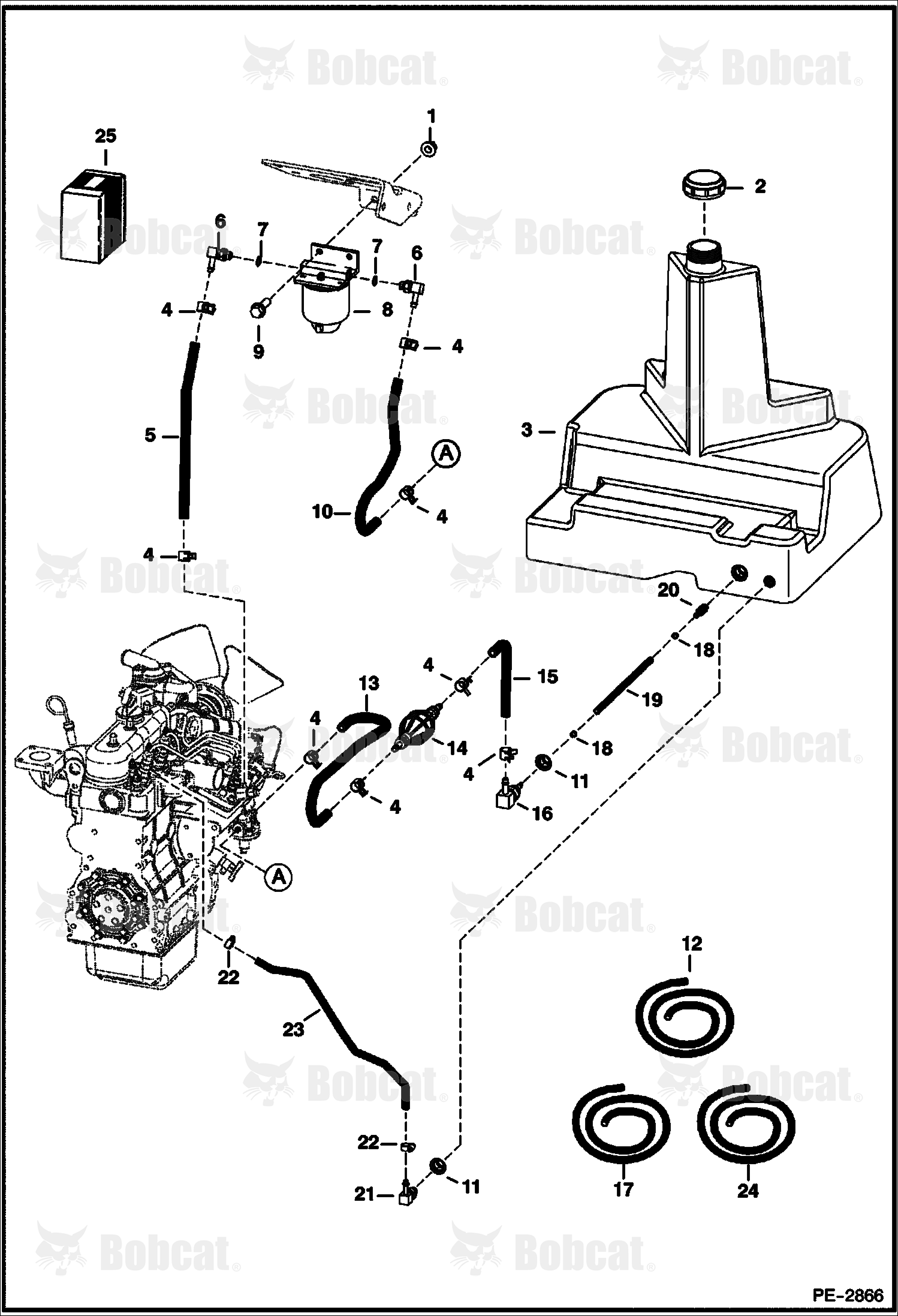 Fuel System  523611001 & Above, 523711001 & Above, 528711725 & Above, 528811034 & Above