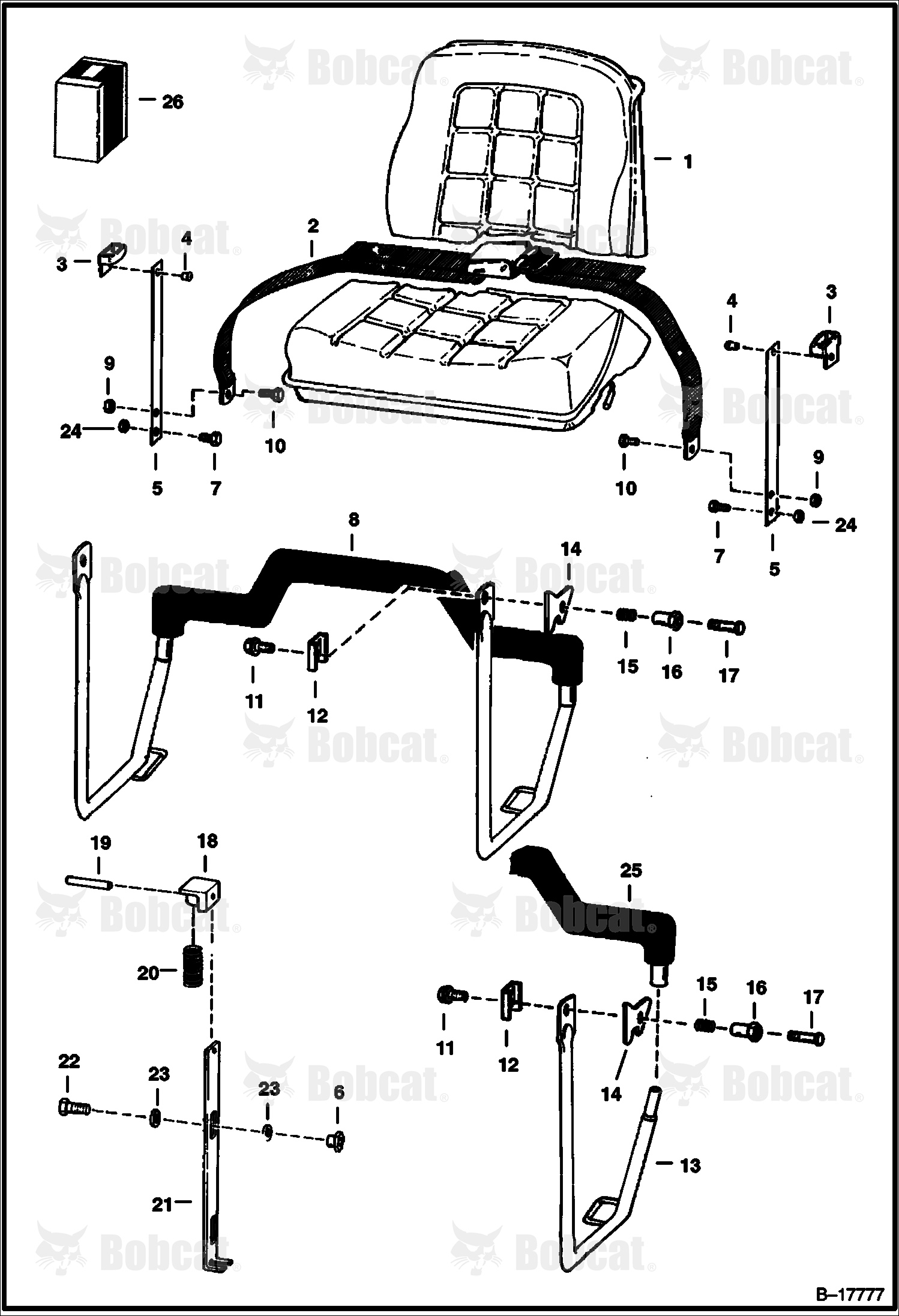 Seat & Seat Bar