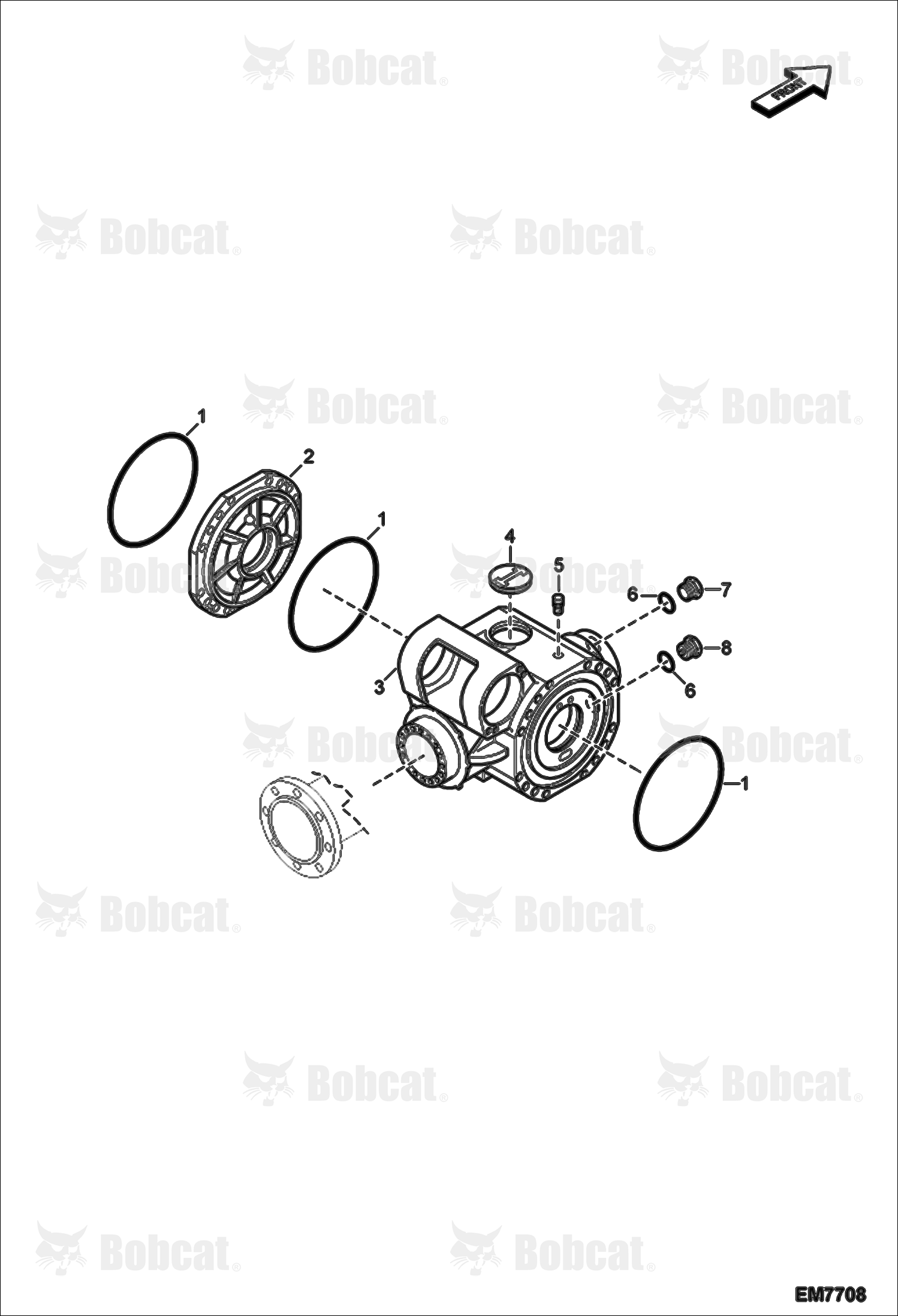 Rear Axle Differential Installation