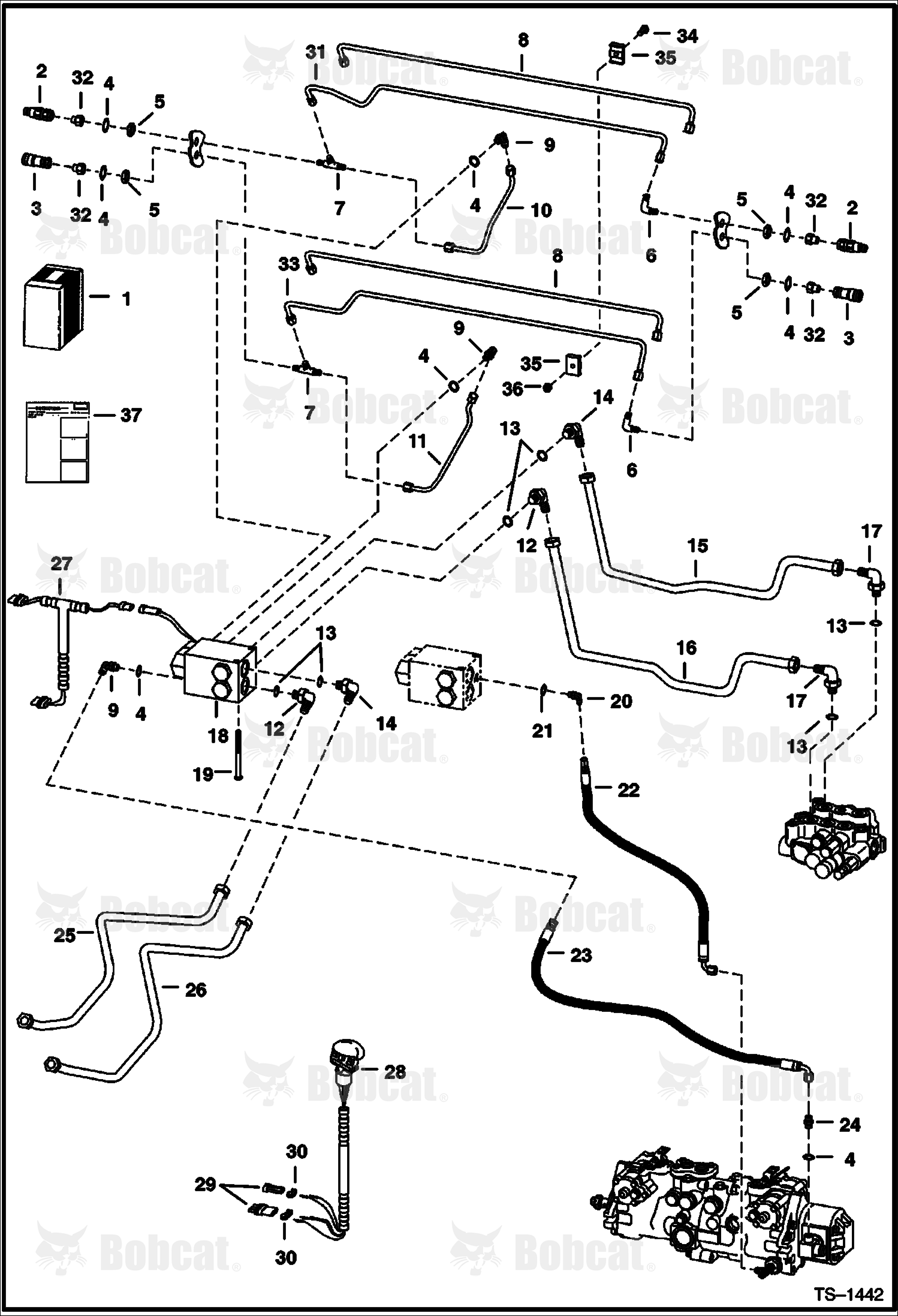 Rear Auxiliary (W/FF Couplers) 514112234 - 514121999, 514211264 - 514221999