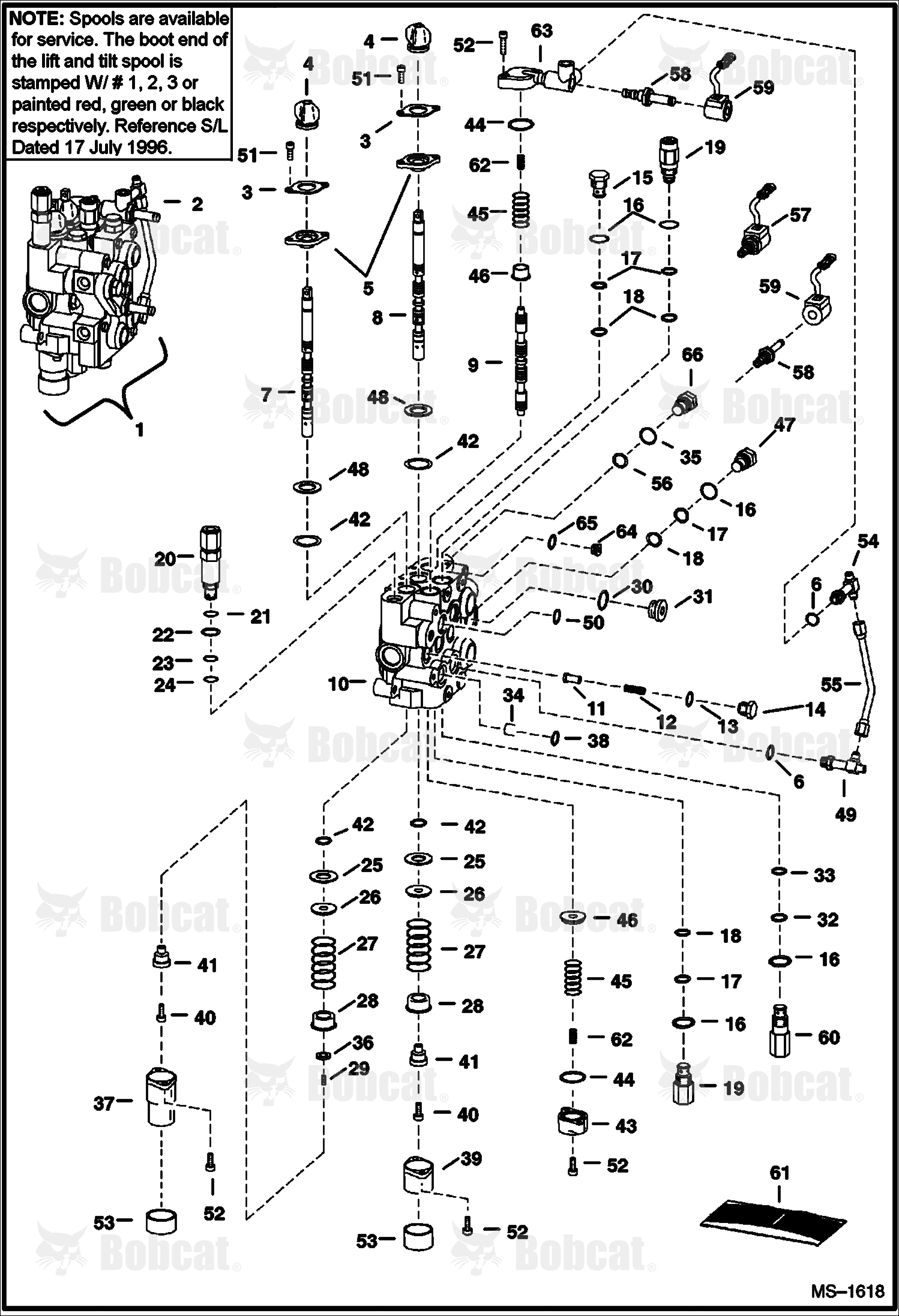 Hydraulic Control Valve (AHC, ACS)