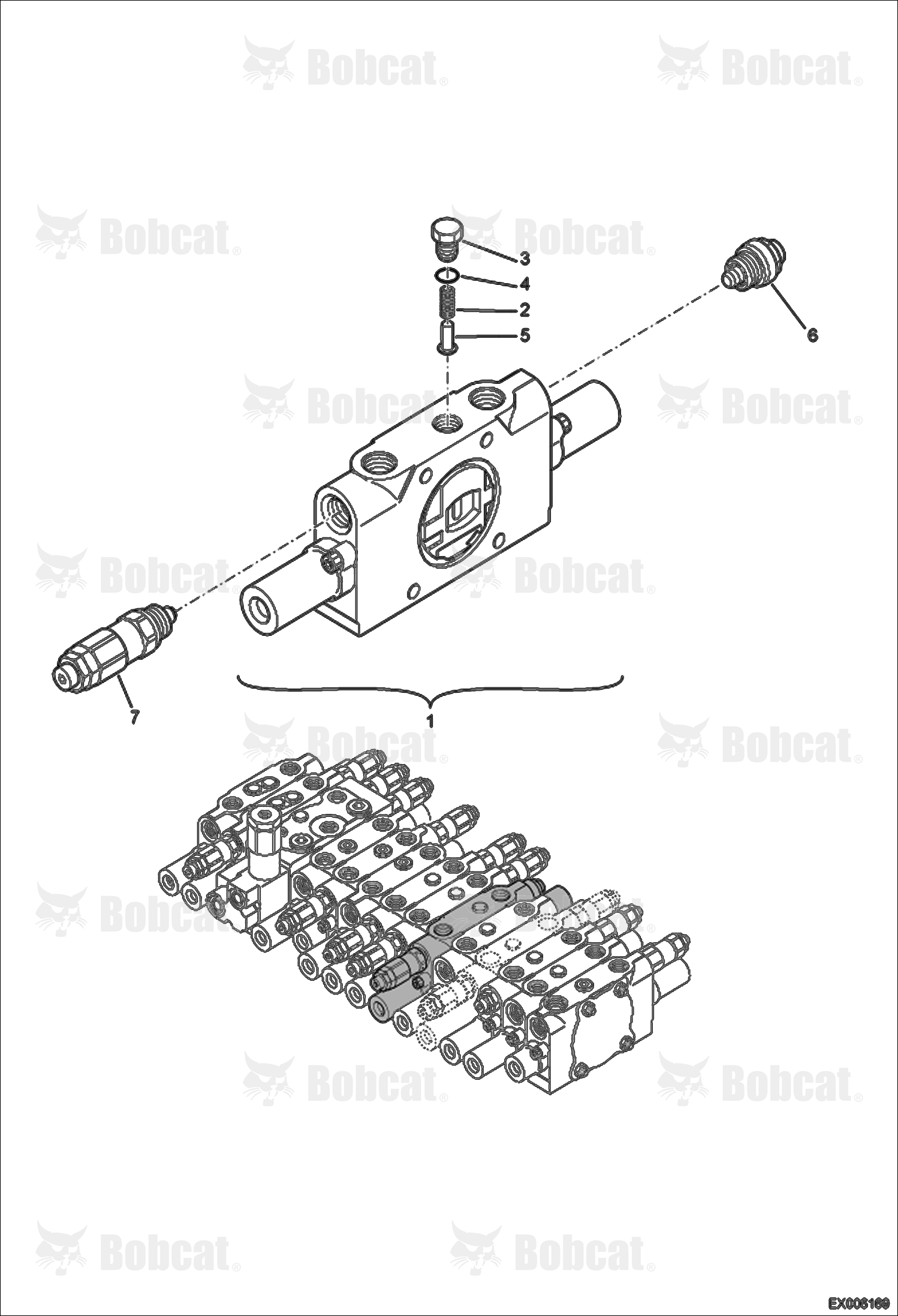 Valve Section (2nd Auxiliary/Rotation)