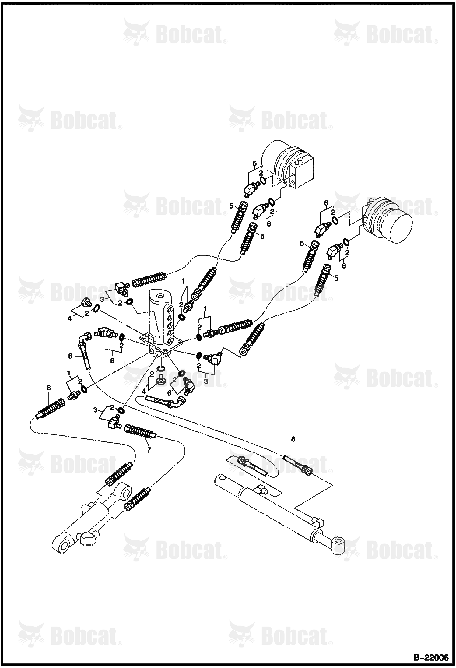 Hydrostatic Circuitry (Travel)