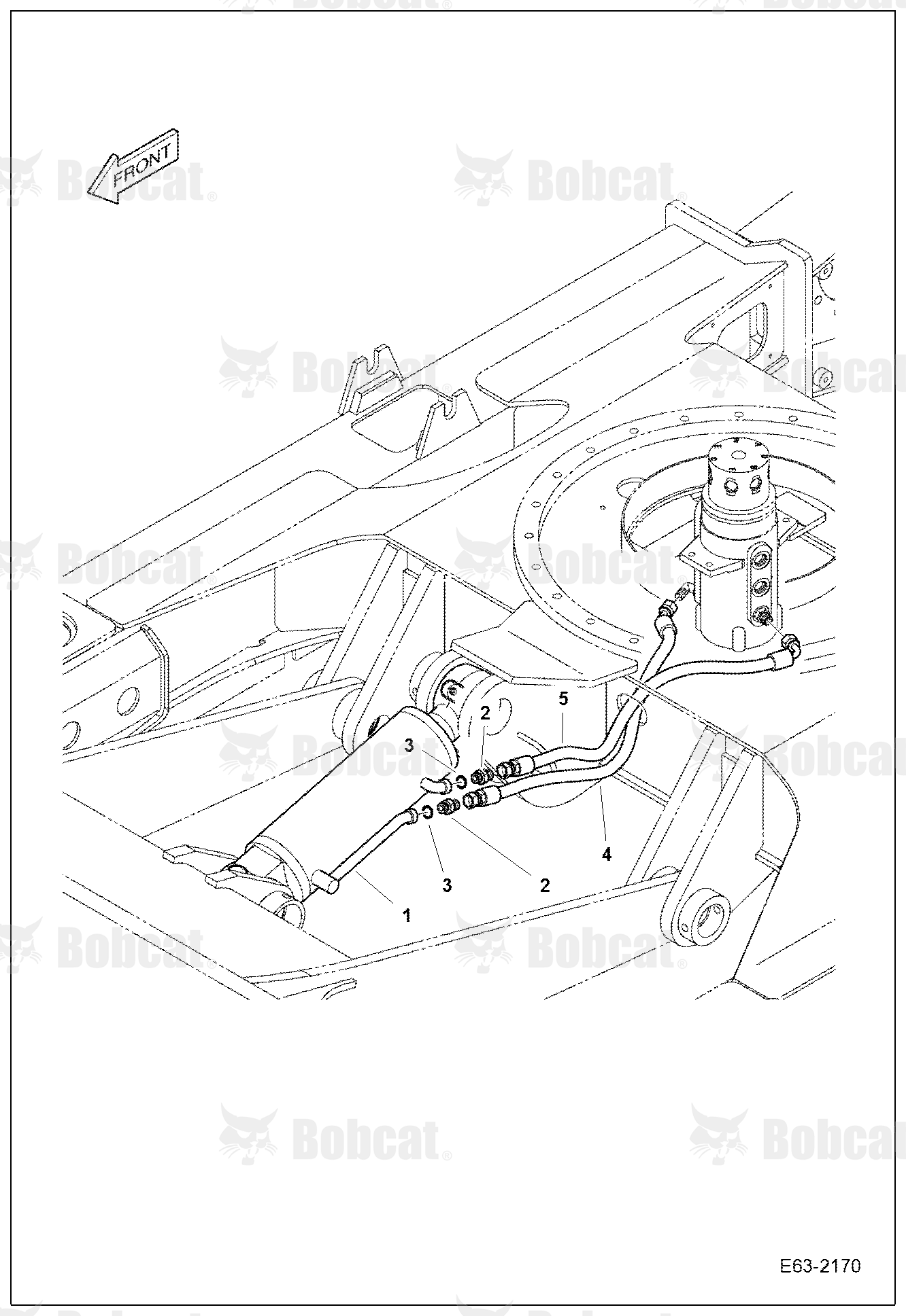 Hydraulic Circuitry (Blade W/O Lock Valve)