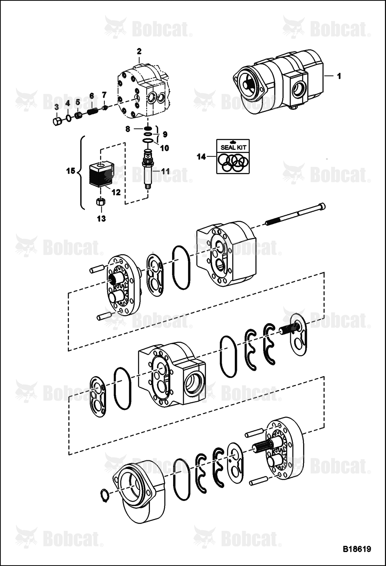 High Flow Hydraulics (Double Gear Pump)
