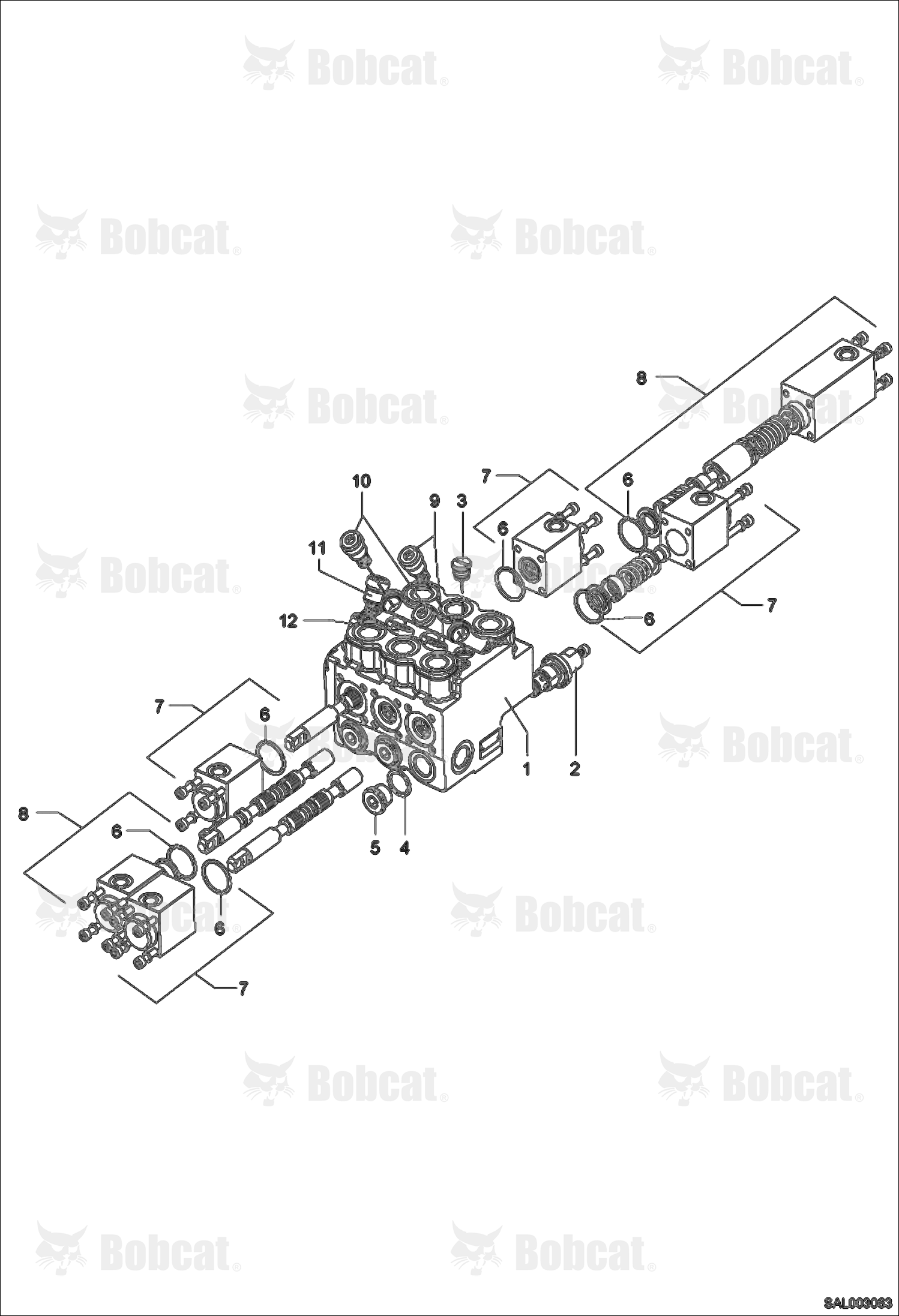 Valve Bank (With Control Valve 5088081114)
