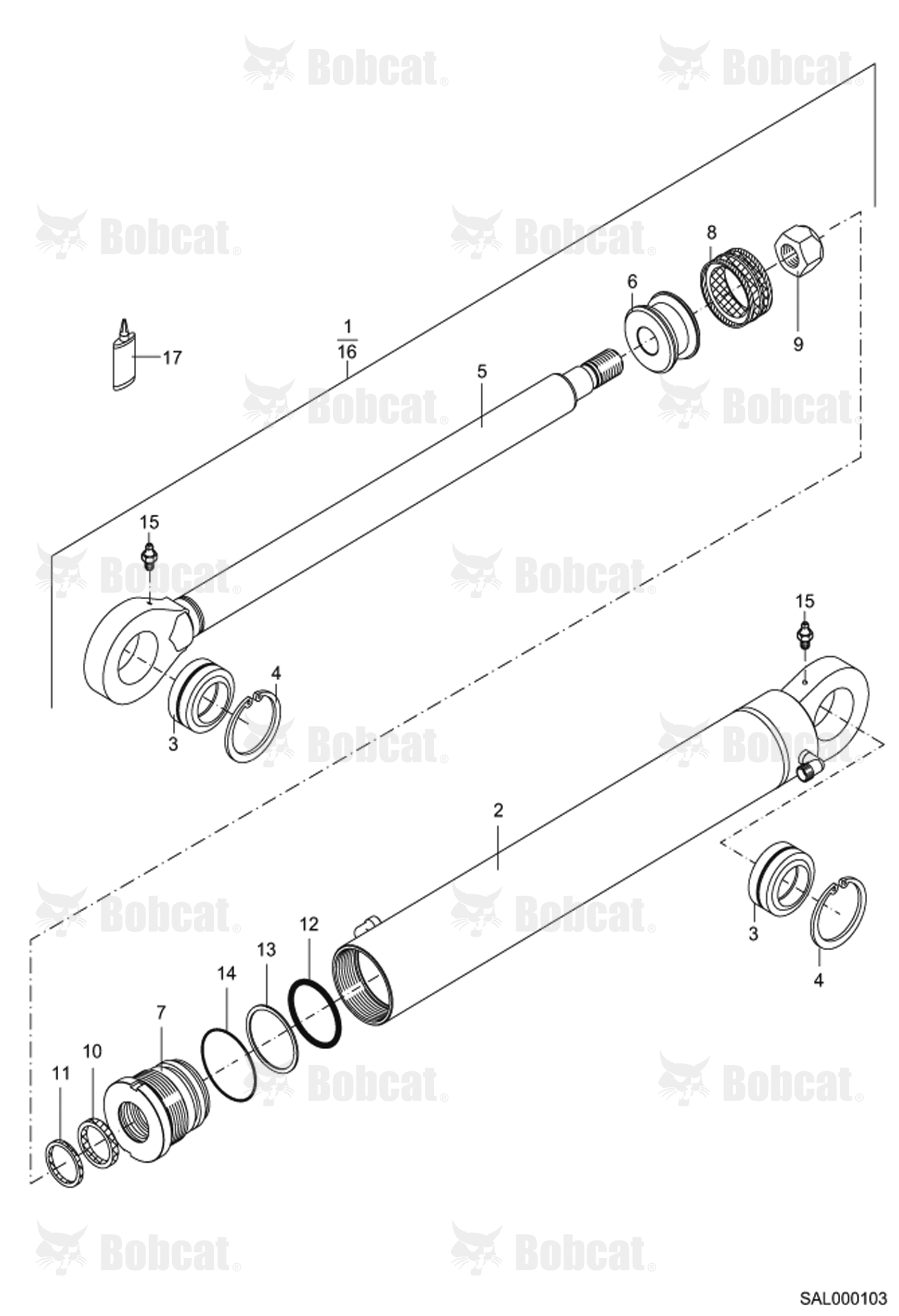 Lifting Frame Cylinder