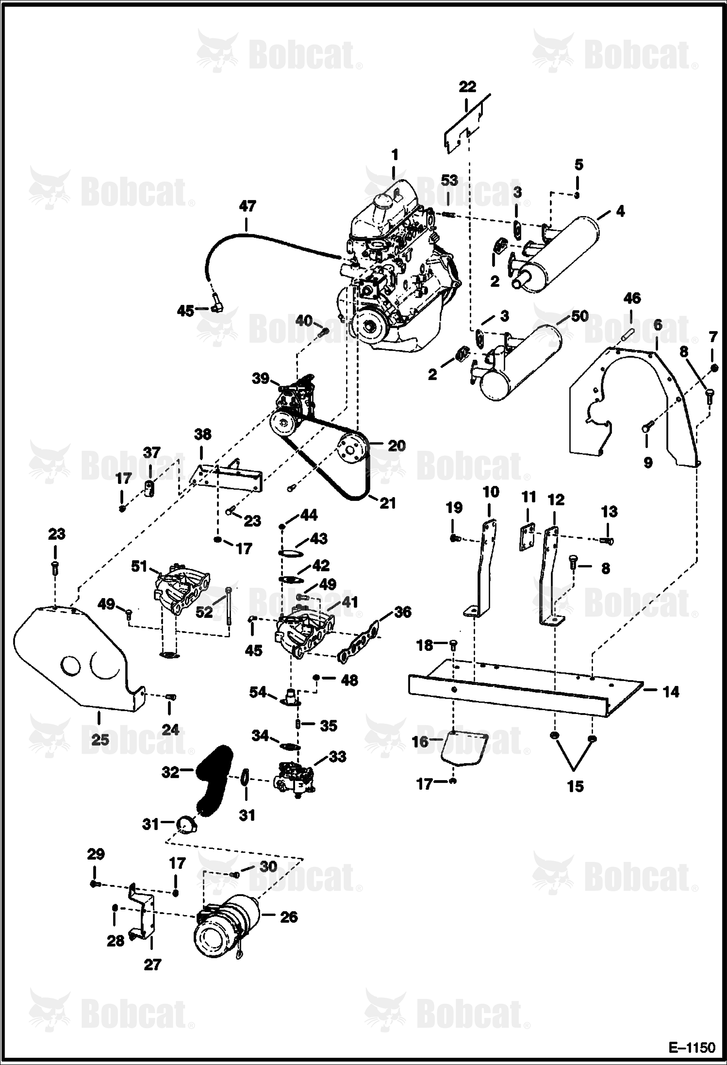 Engine & Attaching Parts