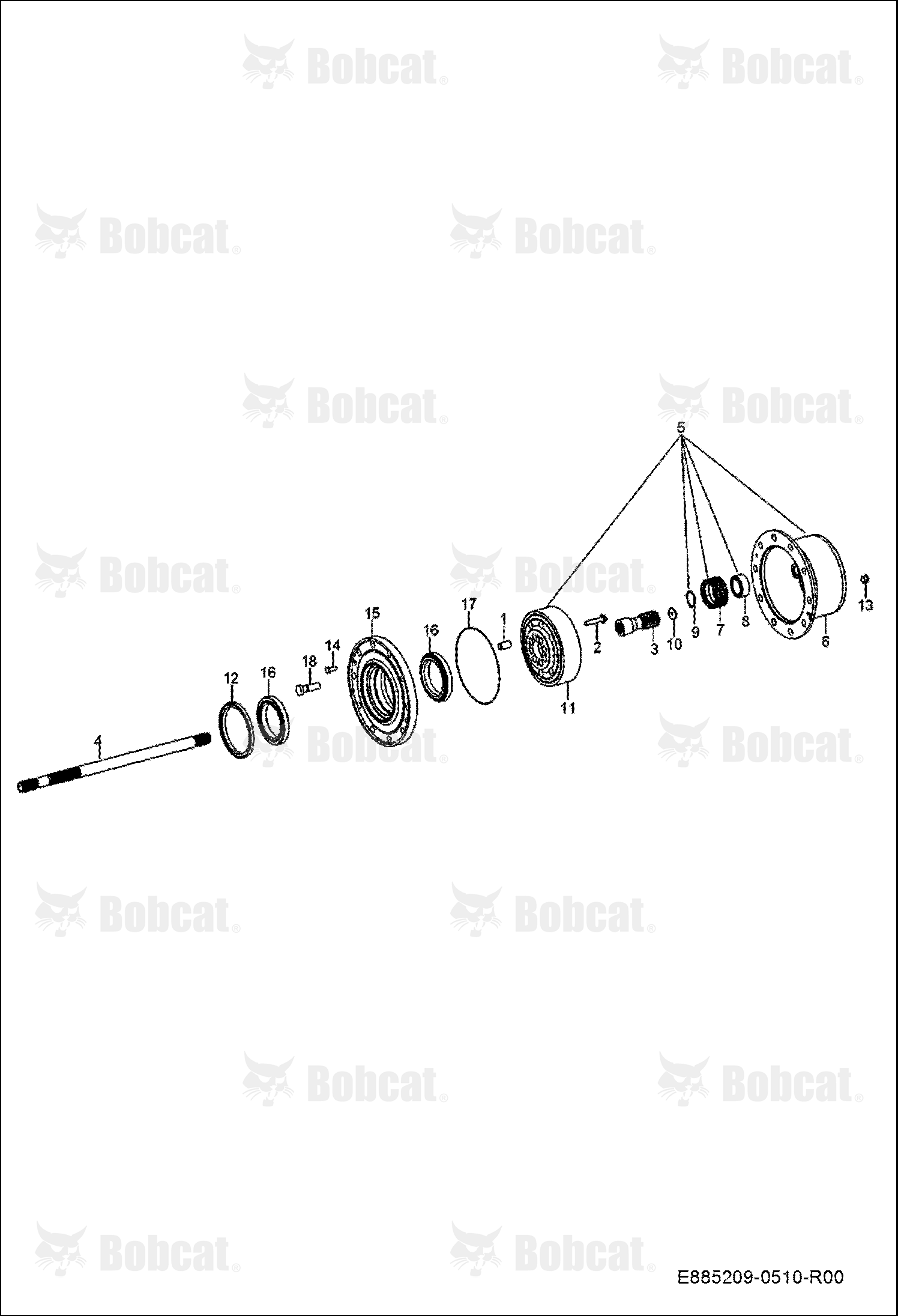 Rear AXLE/ Output