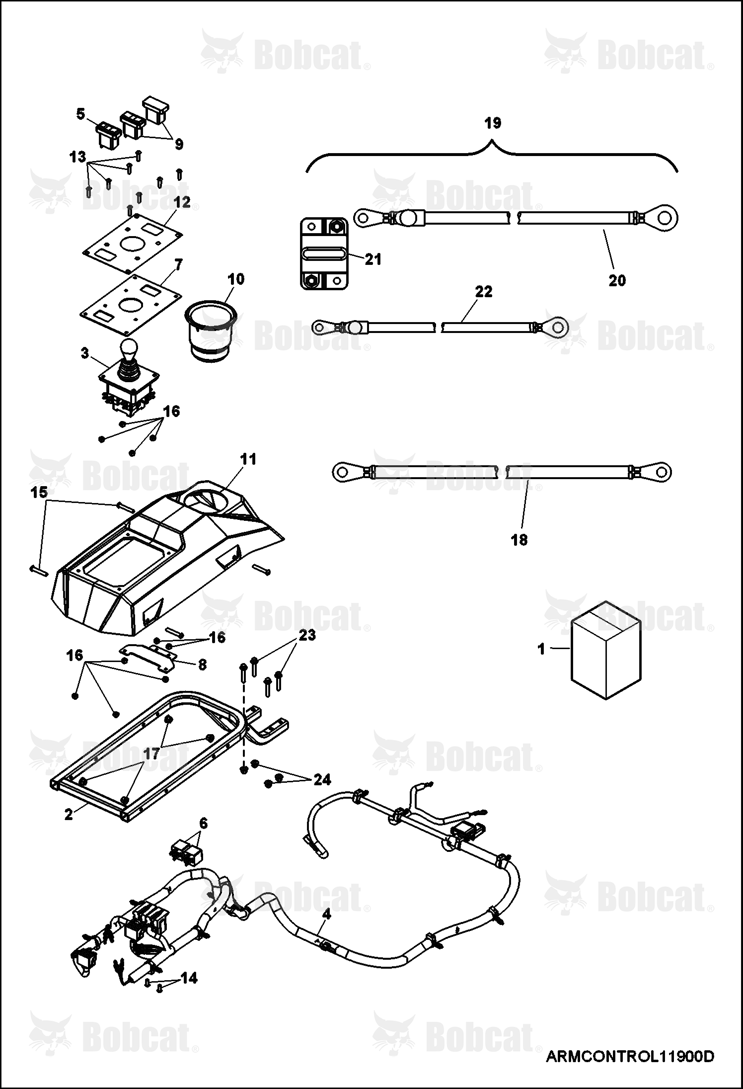 ACCESSORIES, Front Arm Controls Electrical