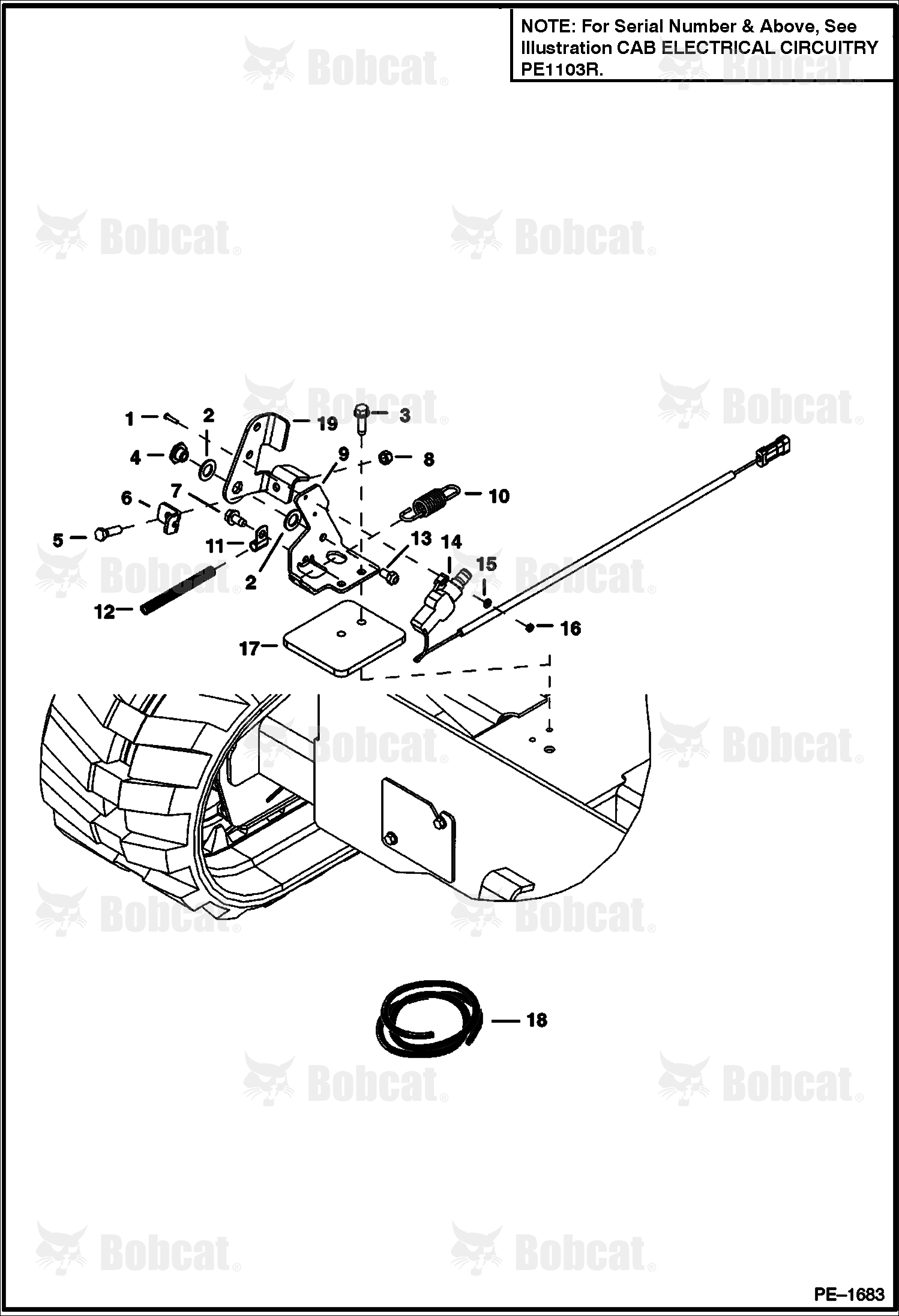 Brake 518911001 - 518912999, 516811001 - 516811999, 517511001 - 517511999