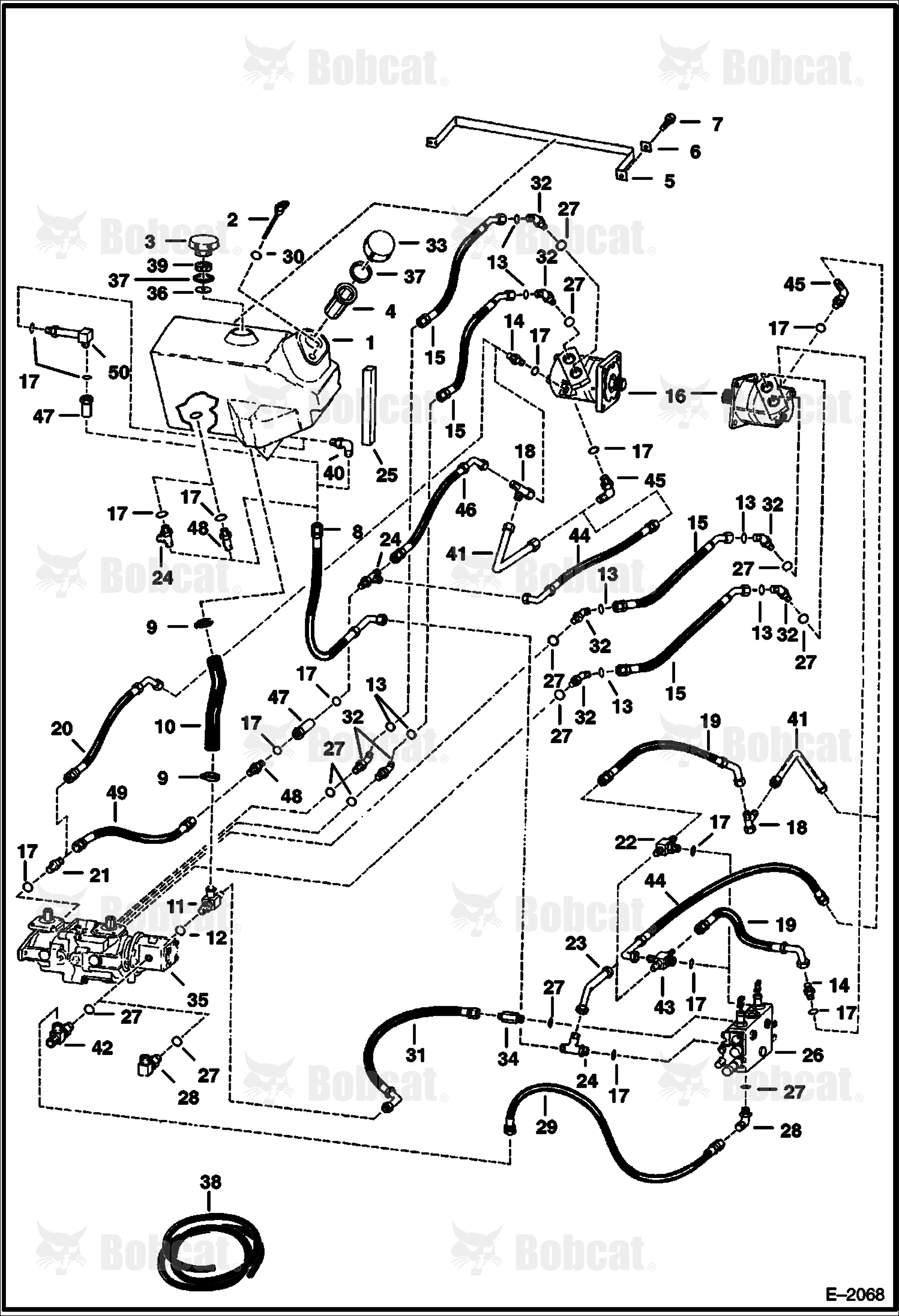 Hydrostatic Circuitry  509612776 & Below