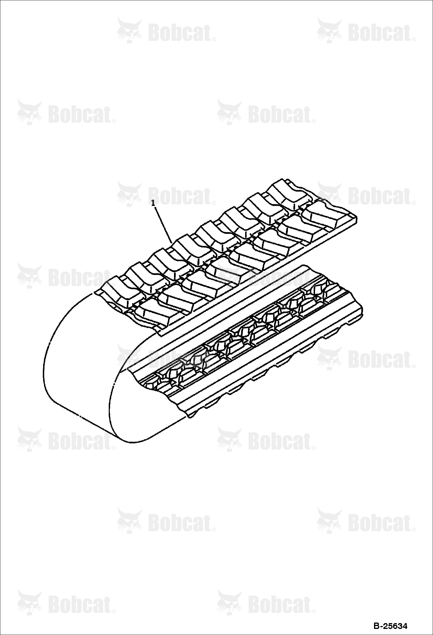Track Shoe (RUBBER TYPE)