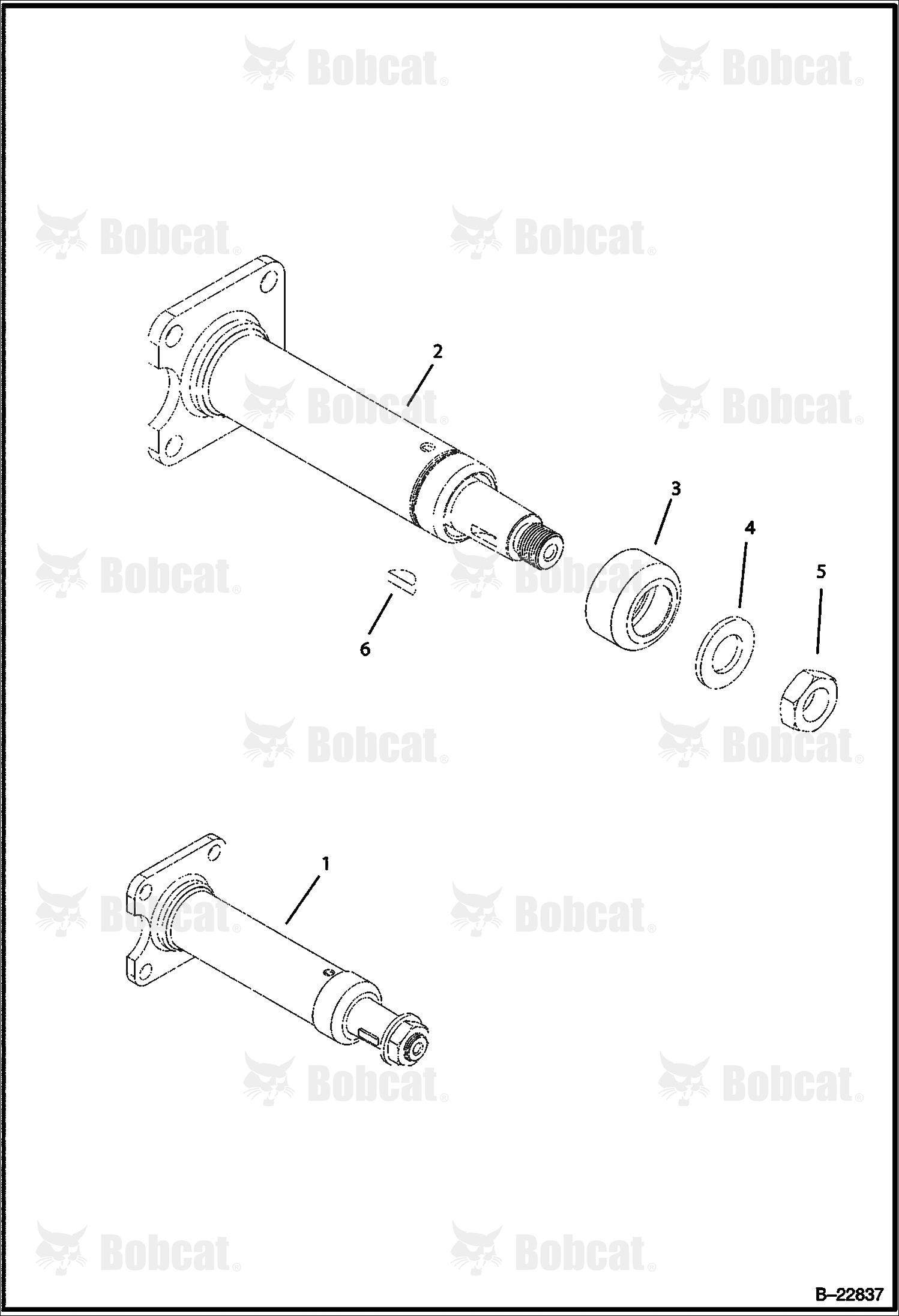 Hydraulic Circuitry Frame (Steering Column)