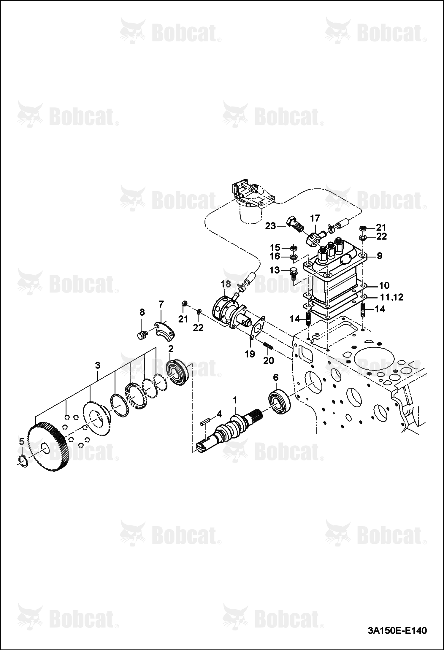Fuel Camshaft Group  ABFJ11001 & Above