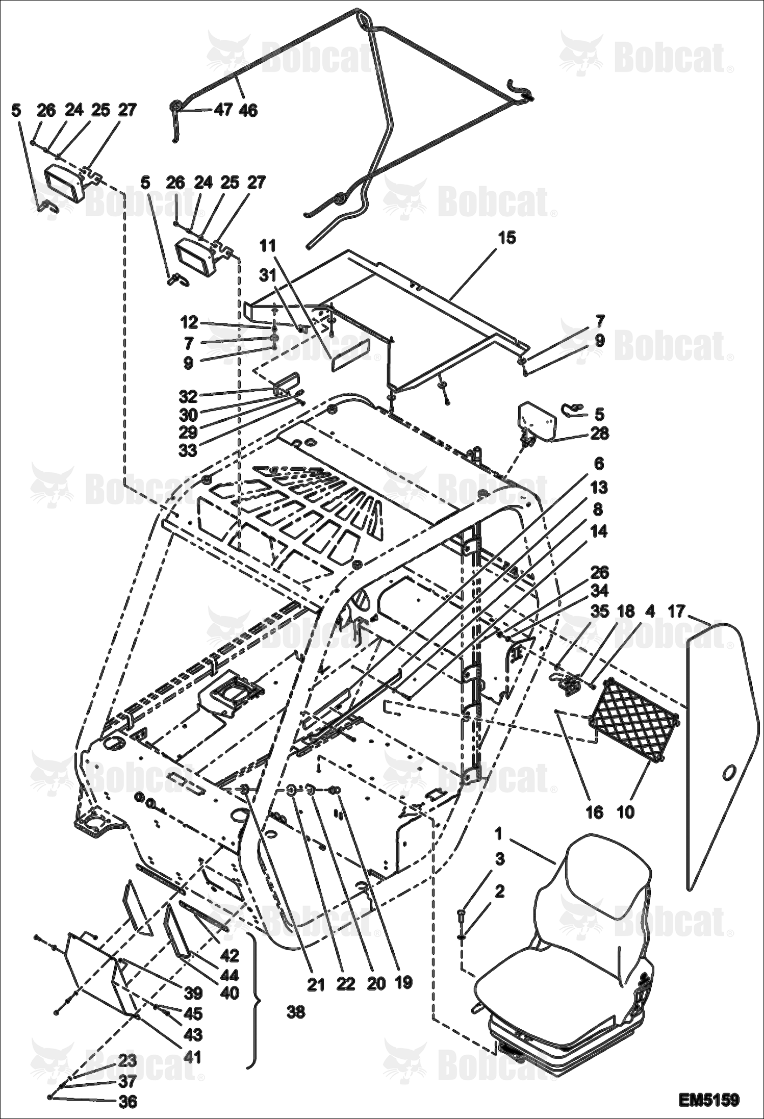 Operator CAB II  A8G811001 - A8G812999