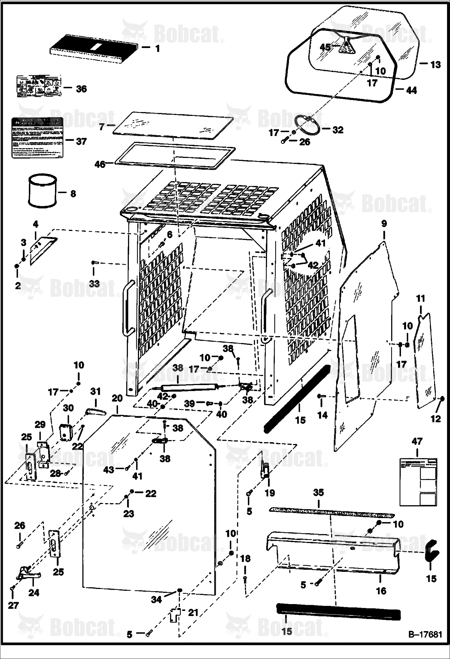 CAB Enclosure  502412001 - 502419999