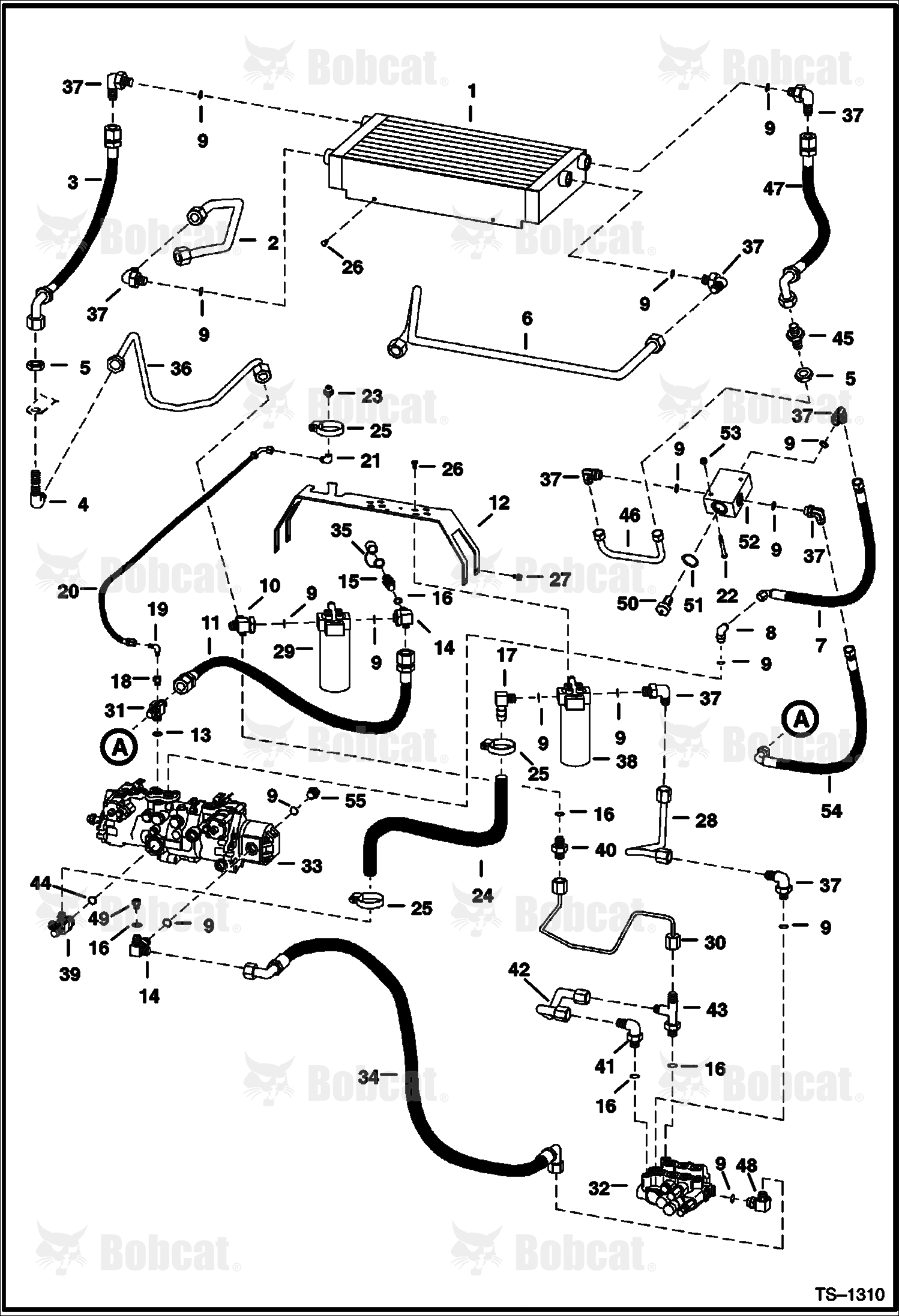 Hydrostatic Circuitry  514111515 & Below, 514211107 & Below