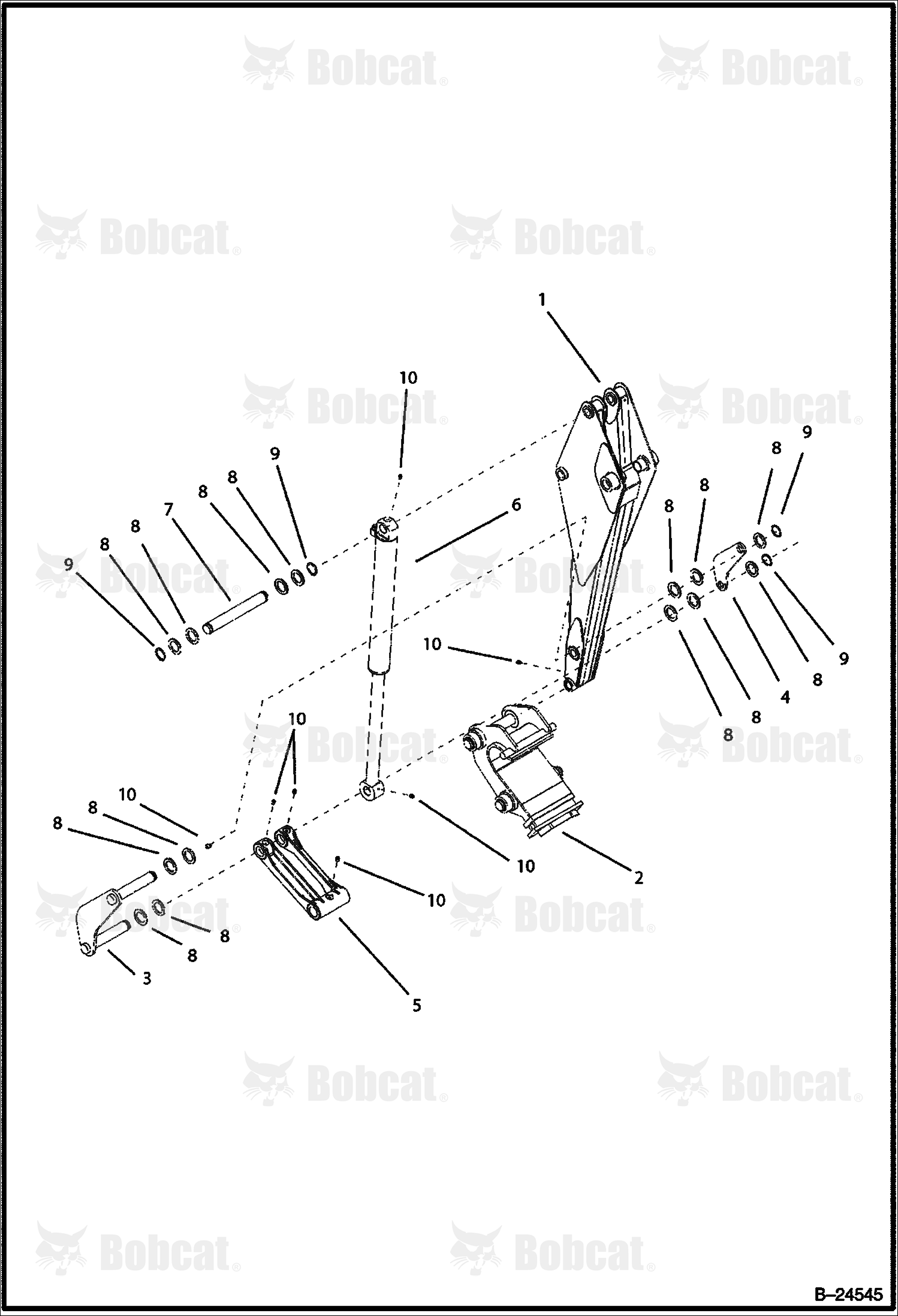 Center Mount Backhoe (Arm Assy)