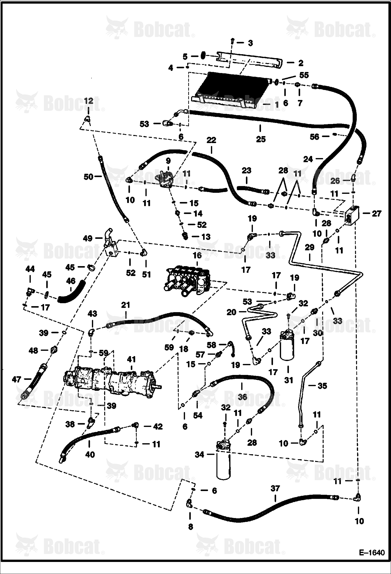 Hydrostatic Circuitry 503311001 - 503311999