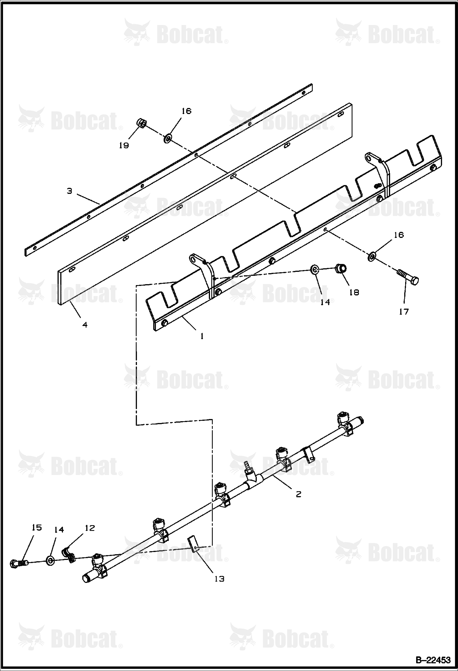 Spray System Scraper Assembly