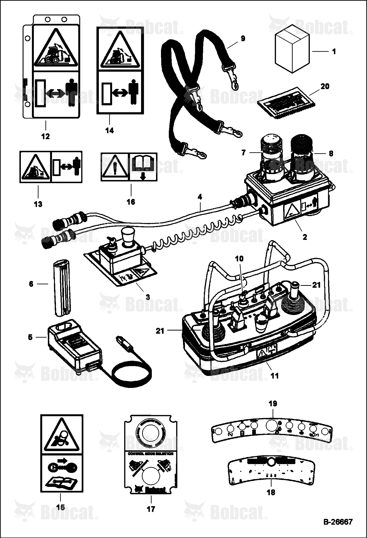 Remote Control Kit (Selectable Joystick Controls)