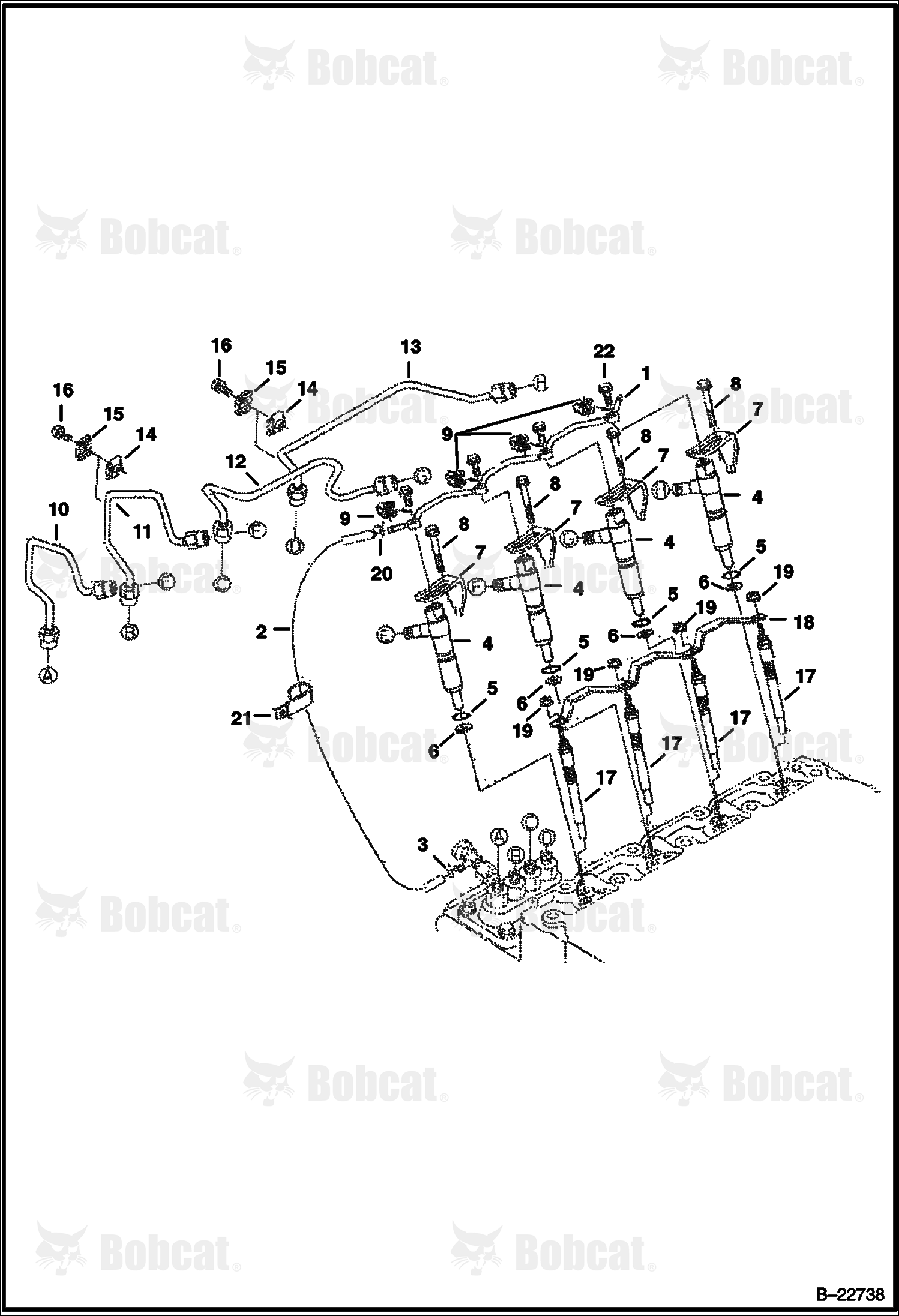 Injector Nozzles (Kubota - V2003TMDI - Tier II)