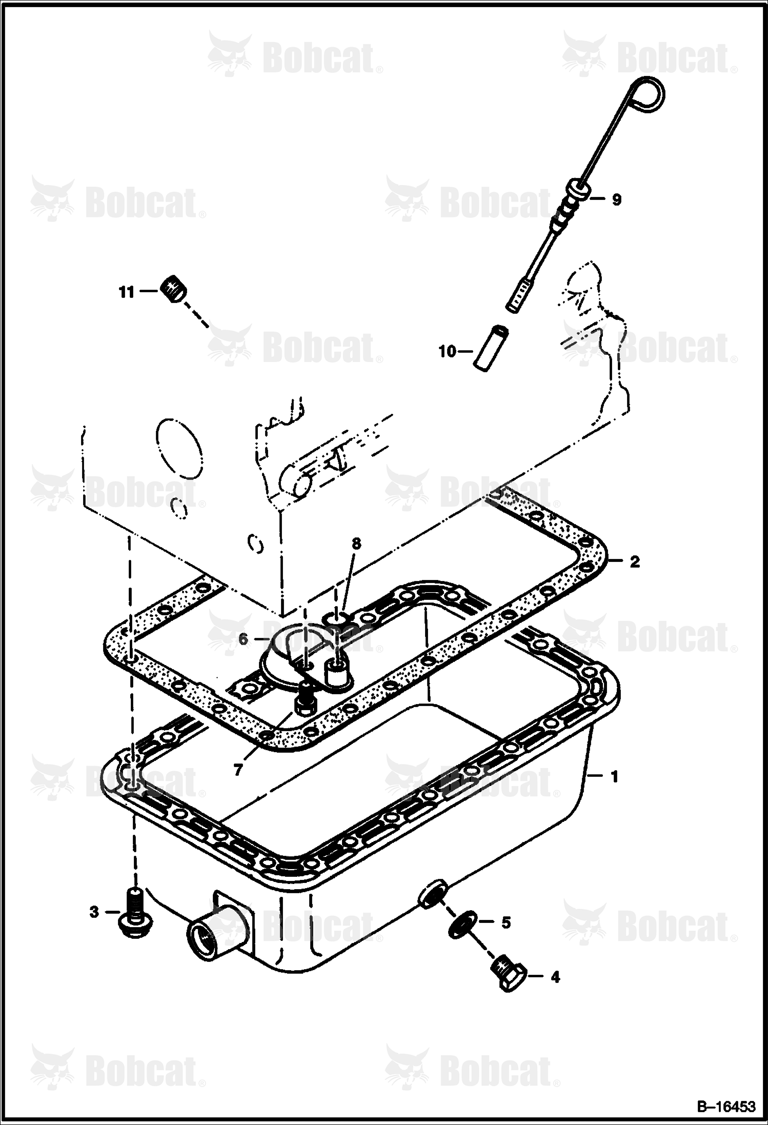 Oil Pan (Kubota - V2003T)