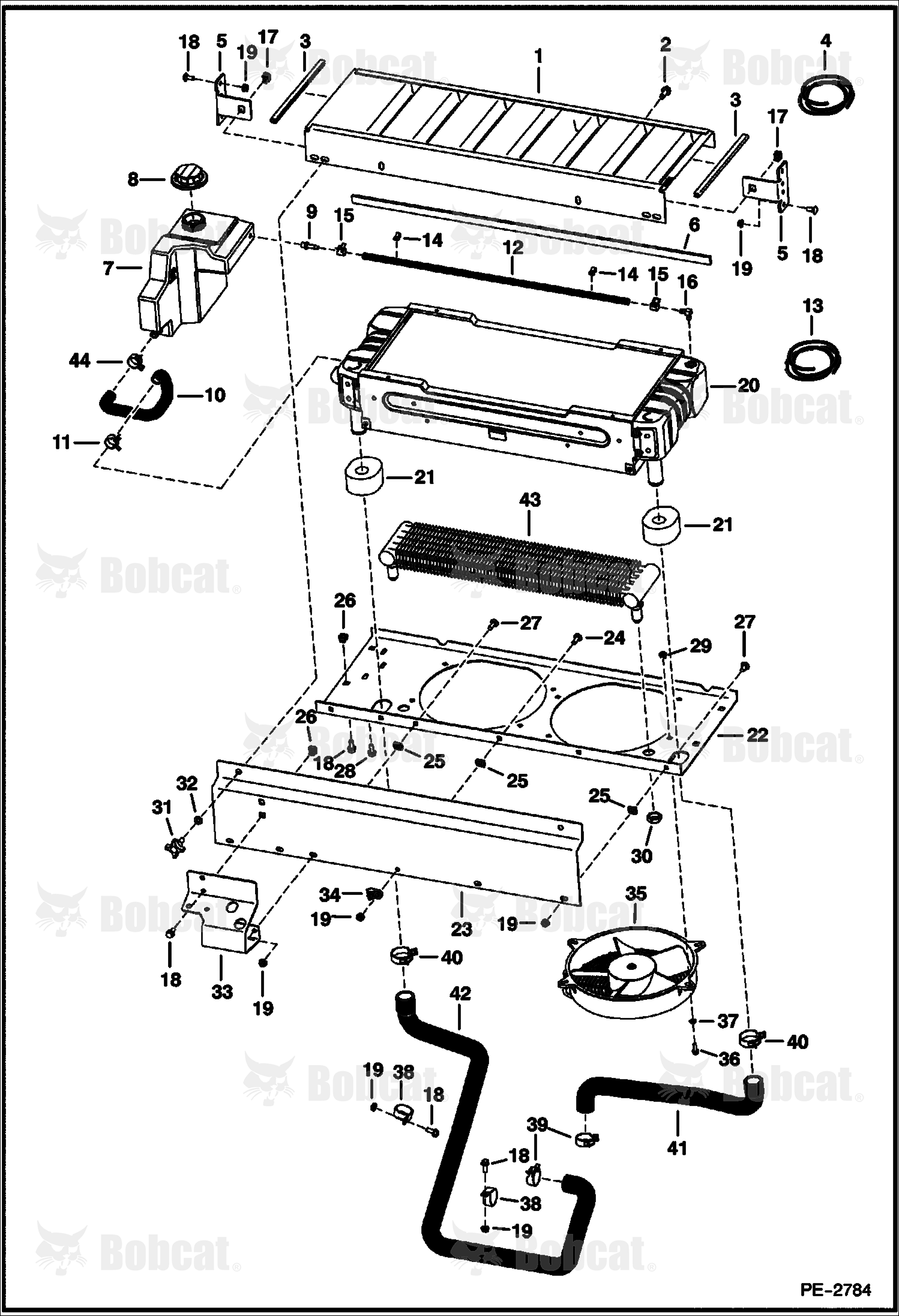 Engine & Attaching Parts 539112001 & Above, 539412001 & Above
