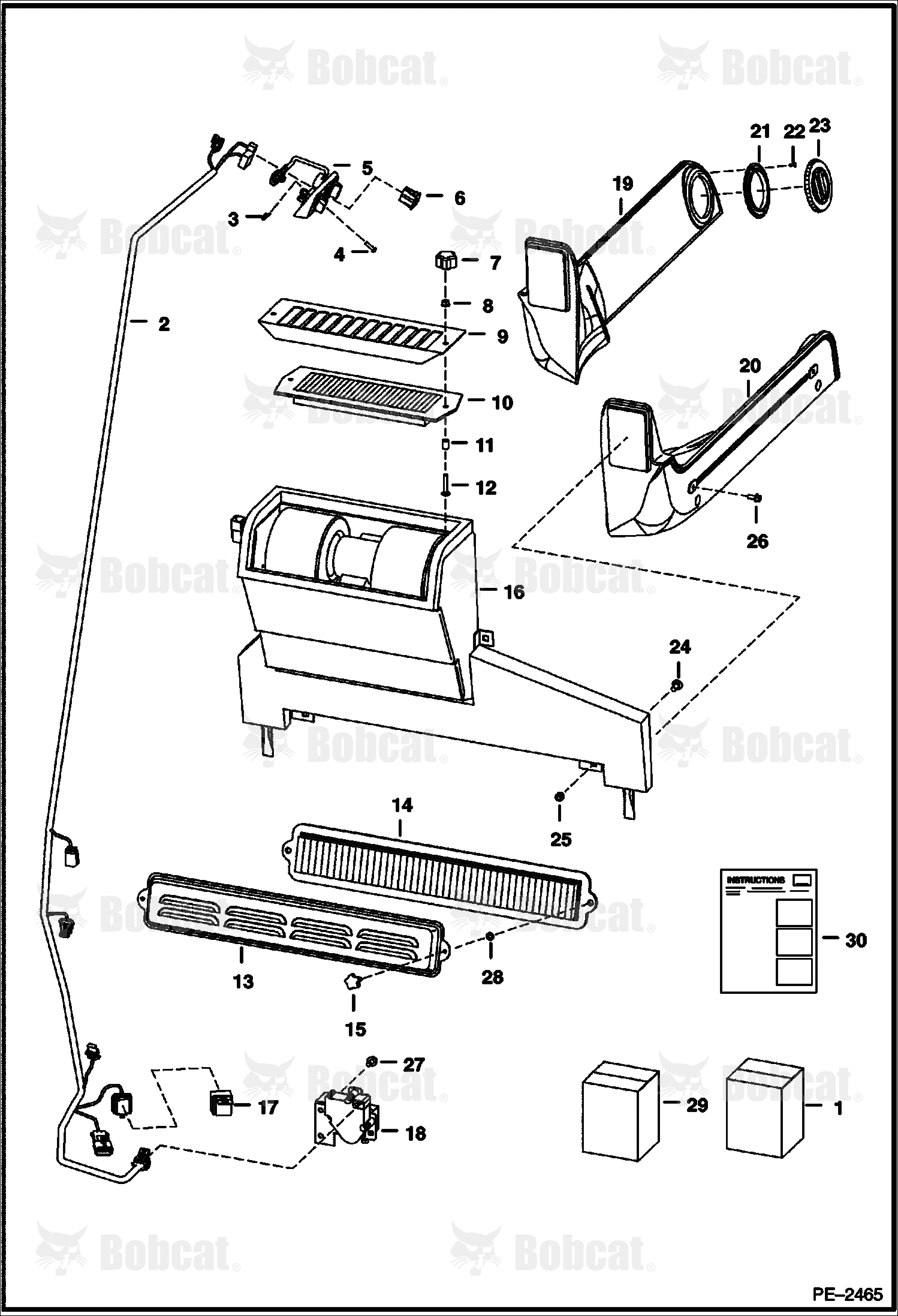 Heater & A/C (Heater Kit) (Barbed Heater Valve)
