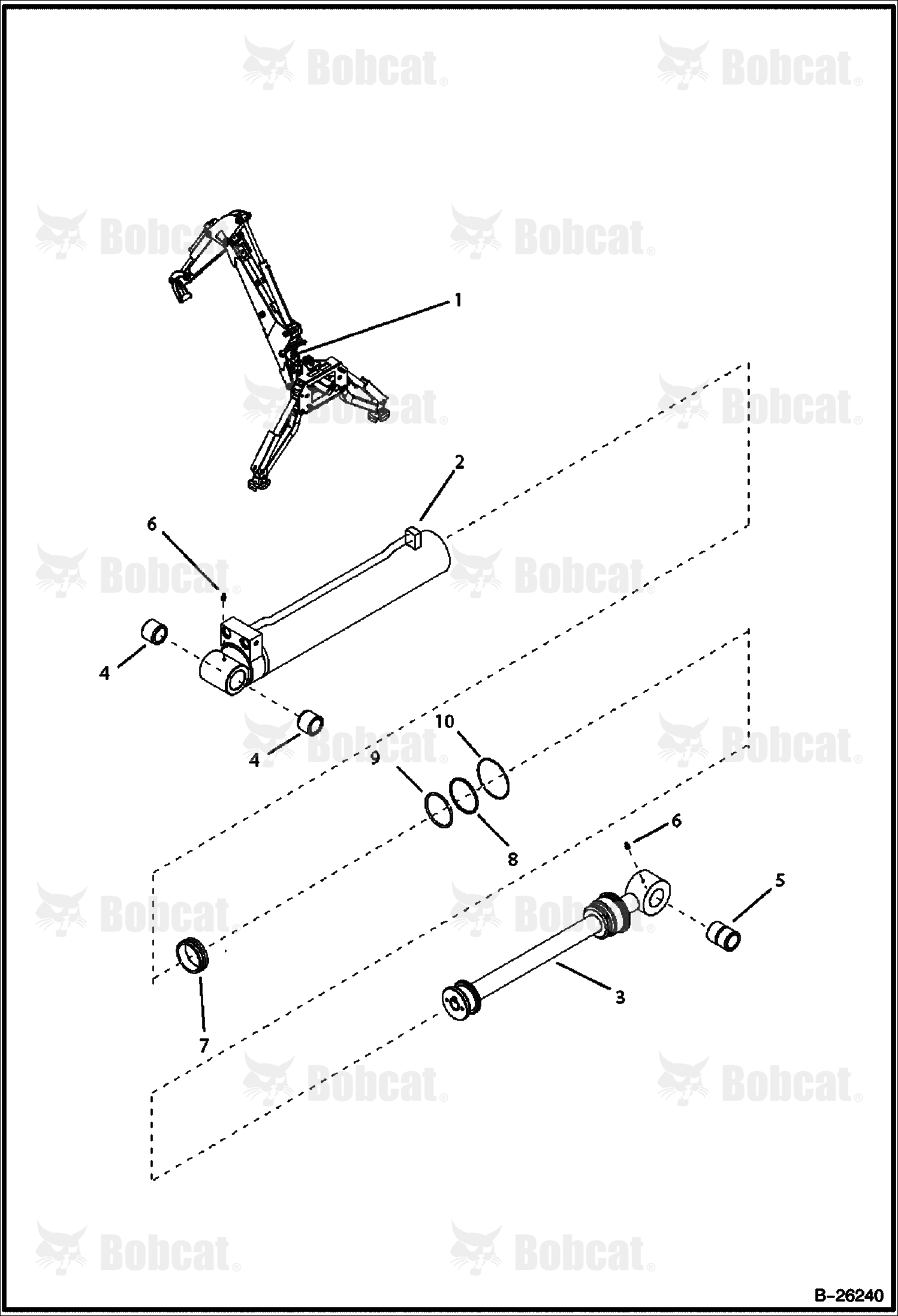 Boom Cylinder 570111039 & Above