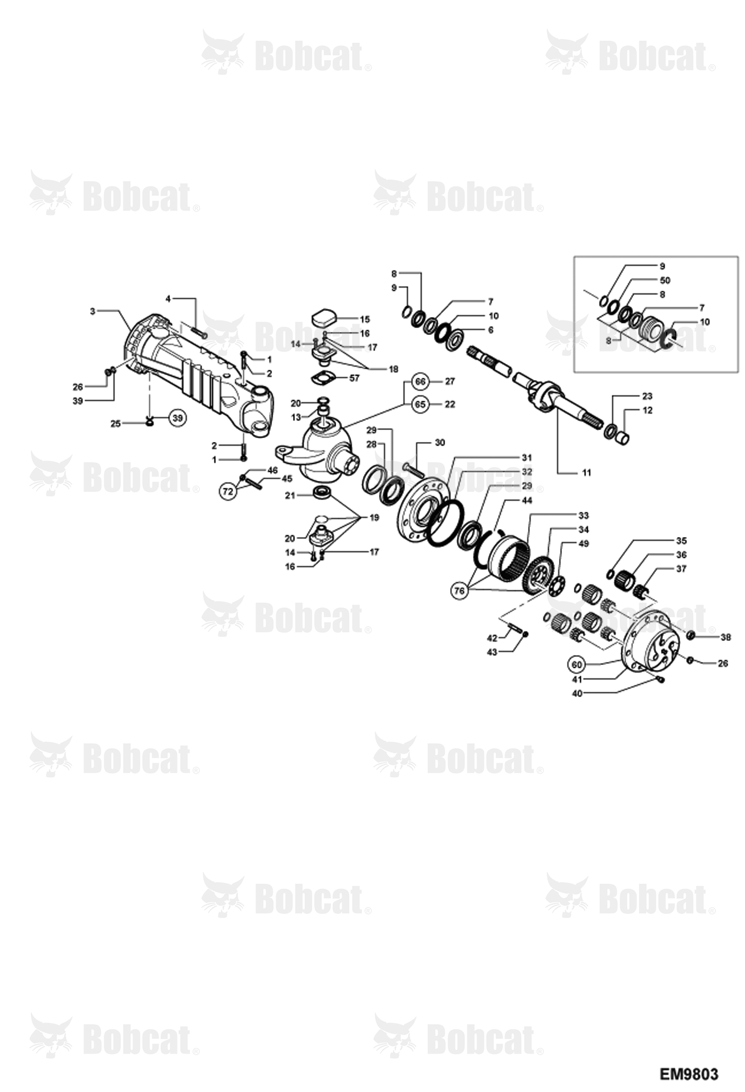 Front Axle Steering Components