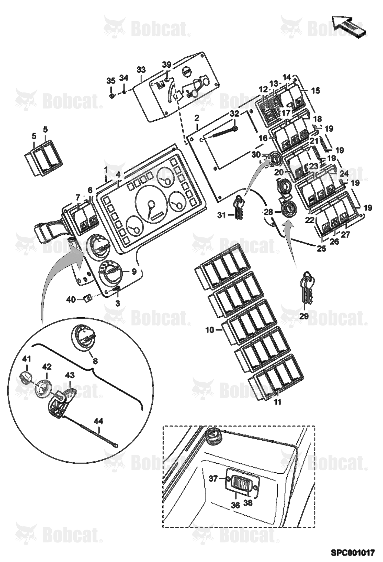 Control Panel Switches