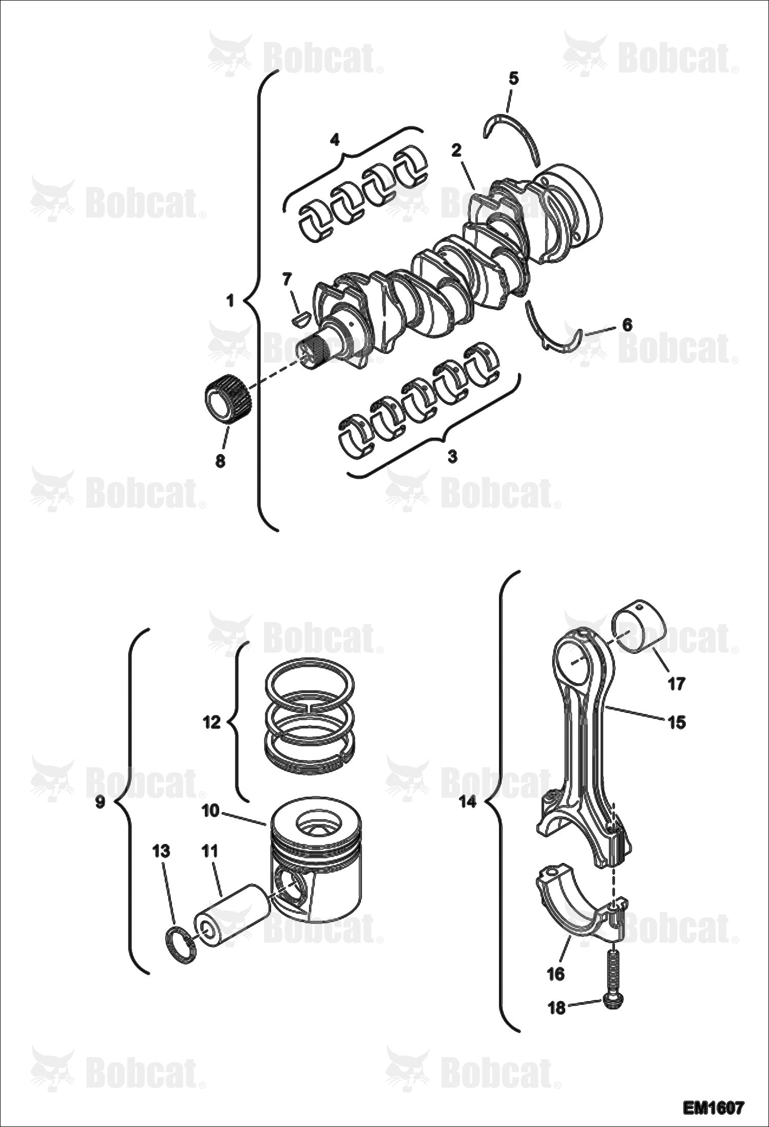 Crankshaft - Pistons