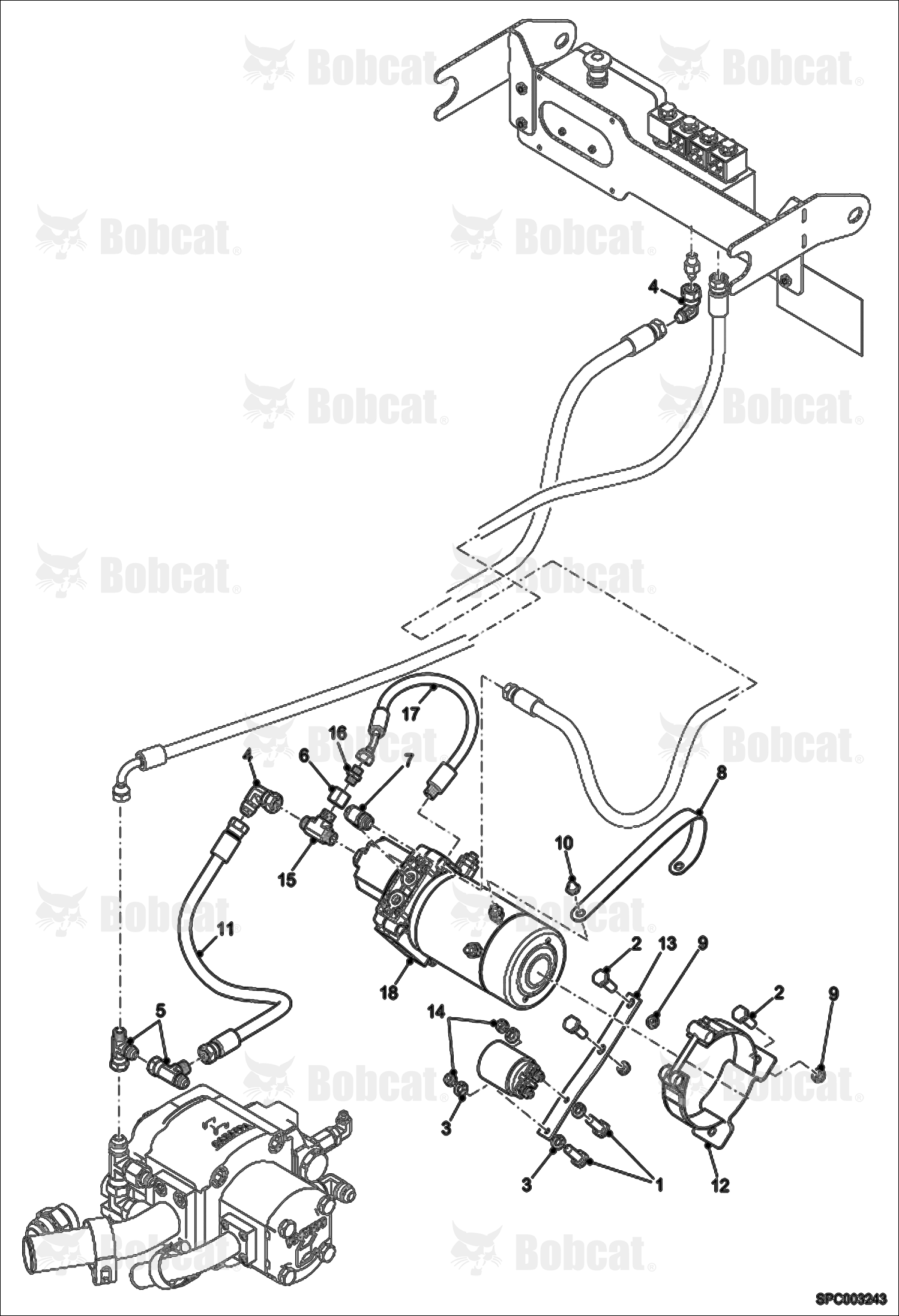 Man Platform Pump A8GA11203 & Above, A8GB11114 & Above