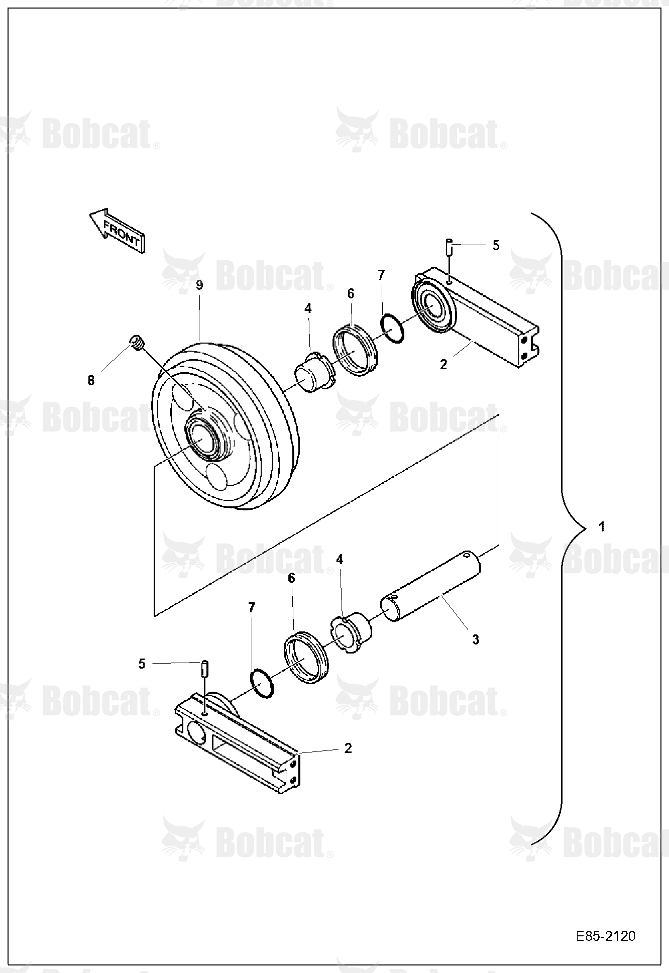 Front Idler
