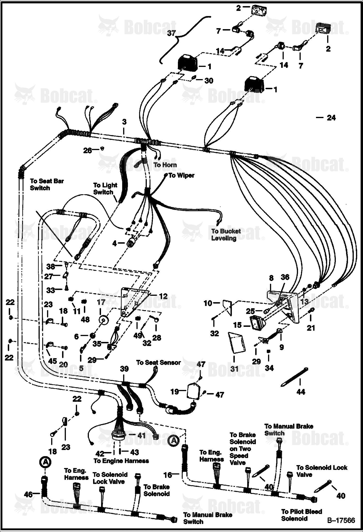 CAB Electrical Circuitry (W/B.O.S.S. Option)