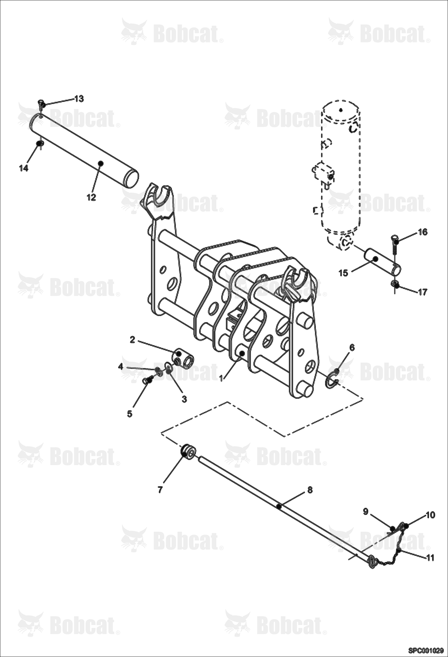 Manual Quick Attach Lock (WIDE)