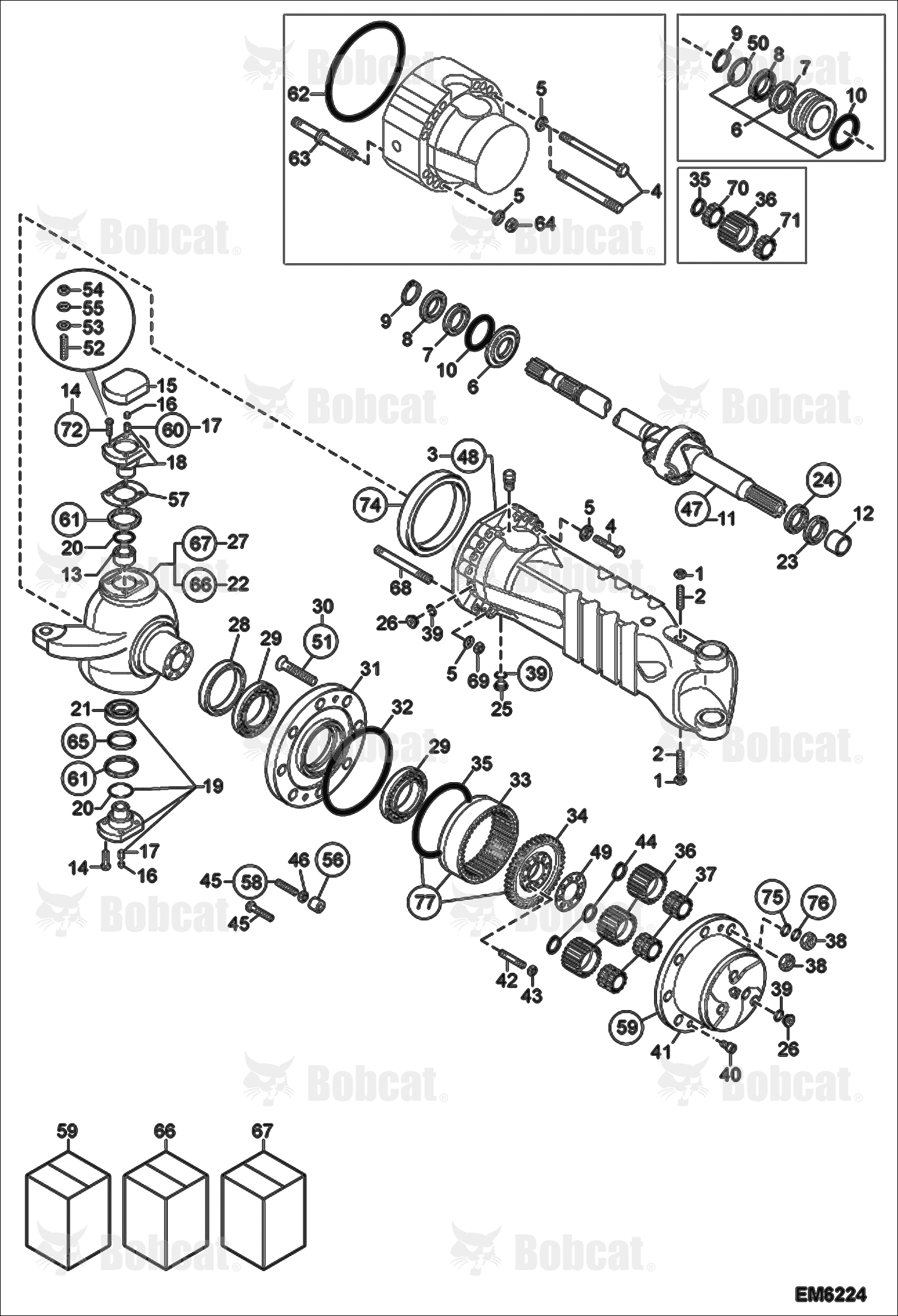 Rear Axle Steering Components